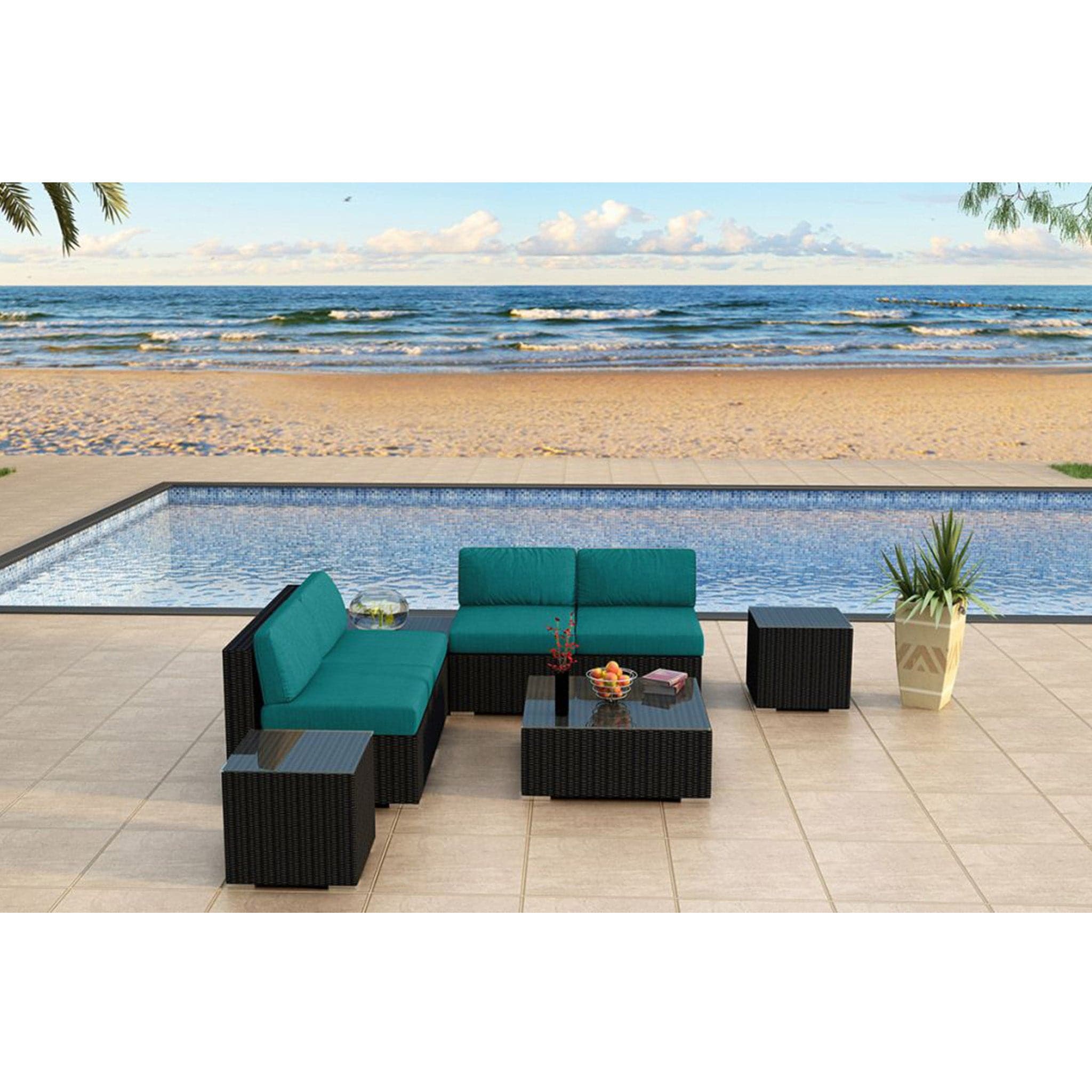 Urbana 8 Piece 4-Seat Sectional Set、mySite、neckold