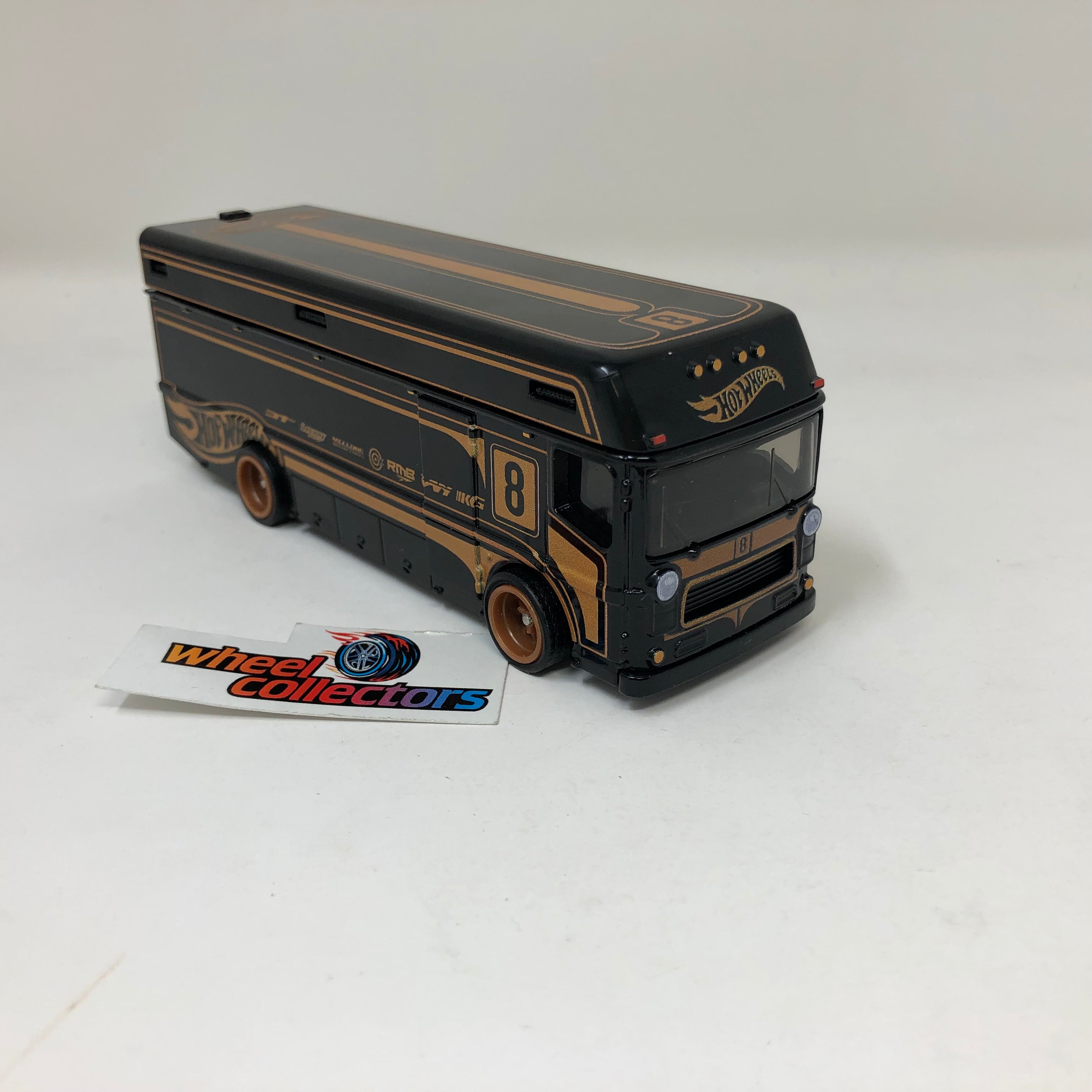 Euro Car Hauler * Black/Gold * Hot Wheels Loose 1:64 Scale Diecast Model、mySite、hgirdovlk