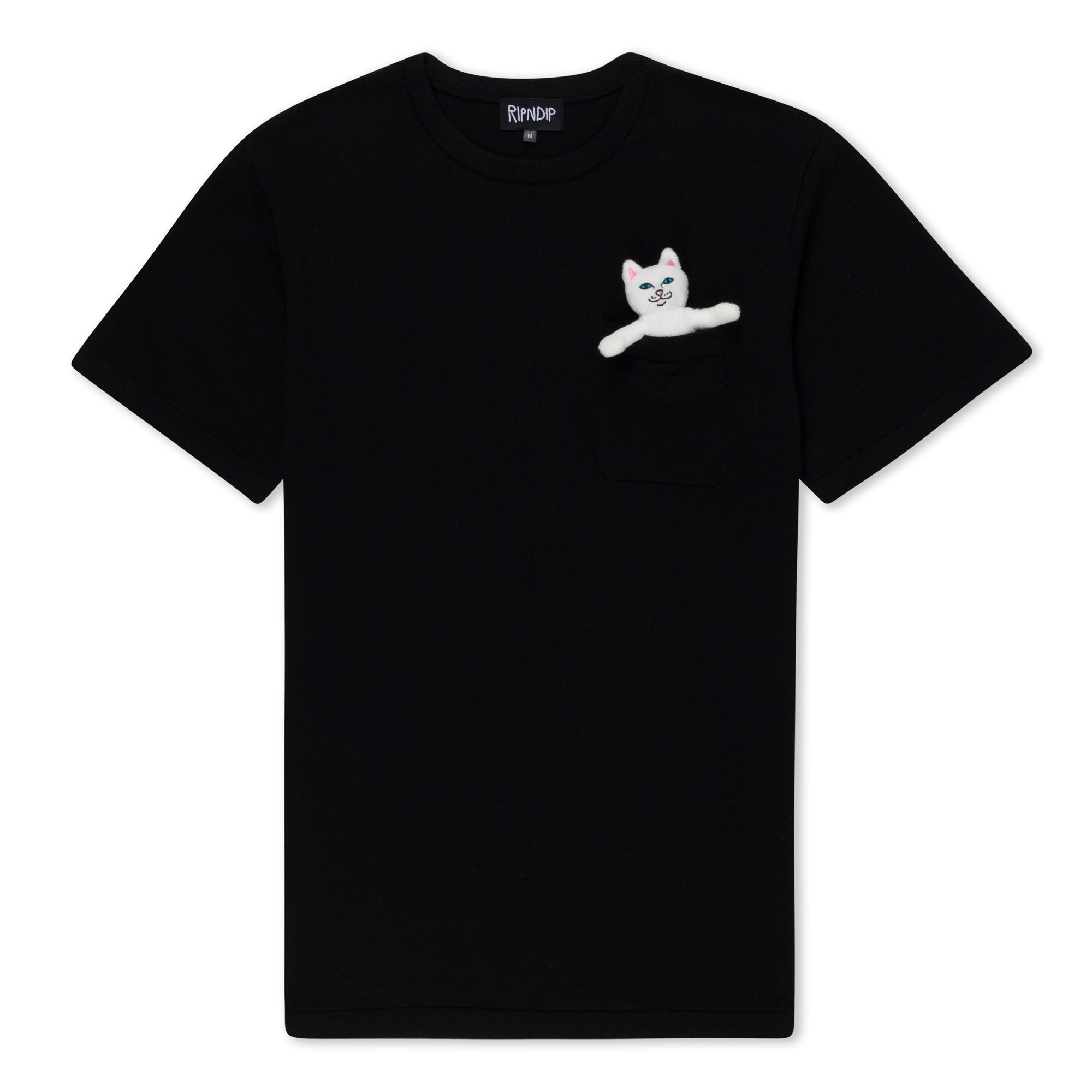  Nermy Buddy Pocket Tee (Black)、mySite、merchandisen
