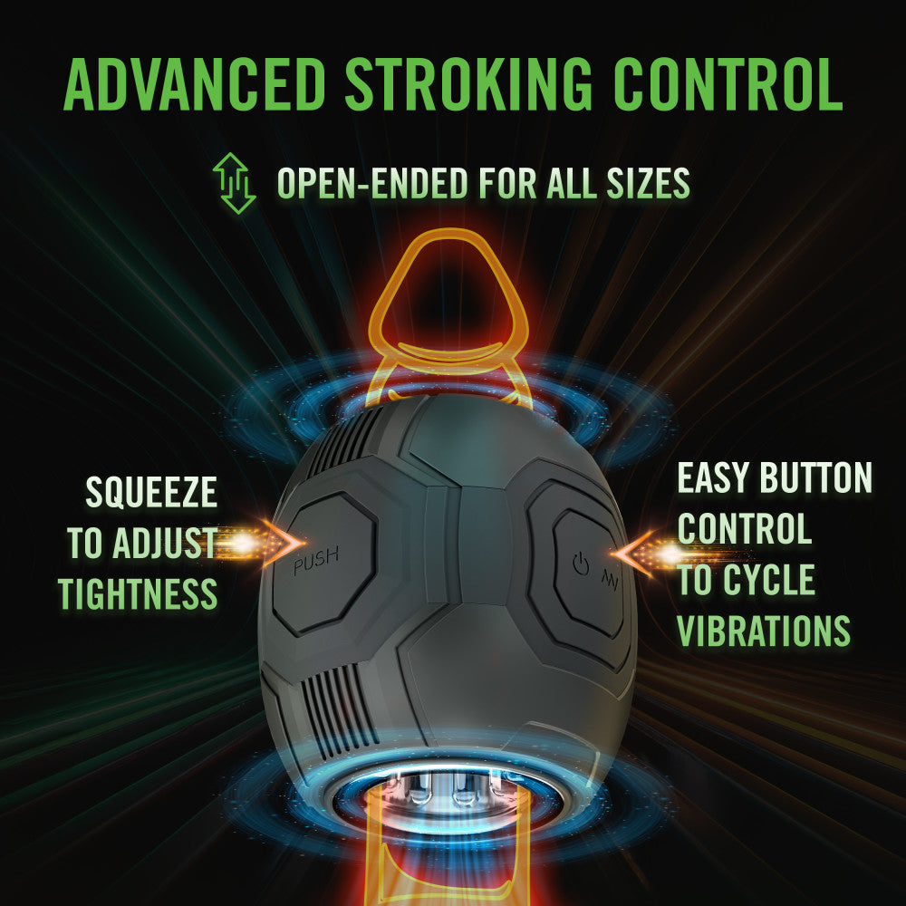 Blush M For Men | Dome X – Vibrating Automatic Male Masturbator With Easy-Grip Discreet Dome Design Stroker – Black、mySite、bottomscart