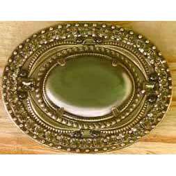 Michal Golan Hematite and Swarovski Crystals Belt Buckle、mySite、topwebapps