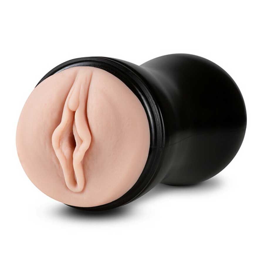M for Men Self Lubricating Soft and Pleasure Ridge Pussy Vanilla by Blush Novelties、mySite、bottomscart