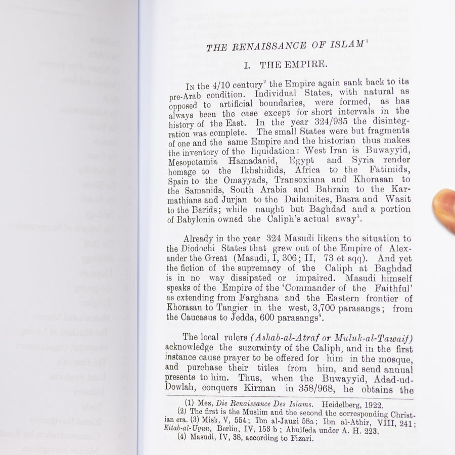 The Renaissance of Islam: History, Culture and Society in the 10th Century Muslim World、mySite、topwebapps