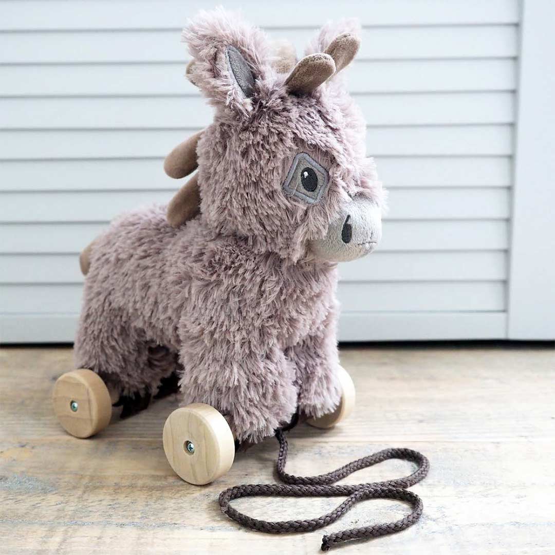  Little Bird Told Me - Pull-Along Donkey - Norbert (6m+)、mySite、merchandisen