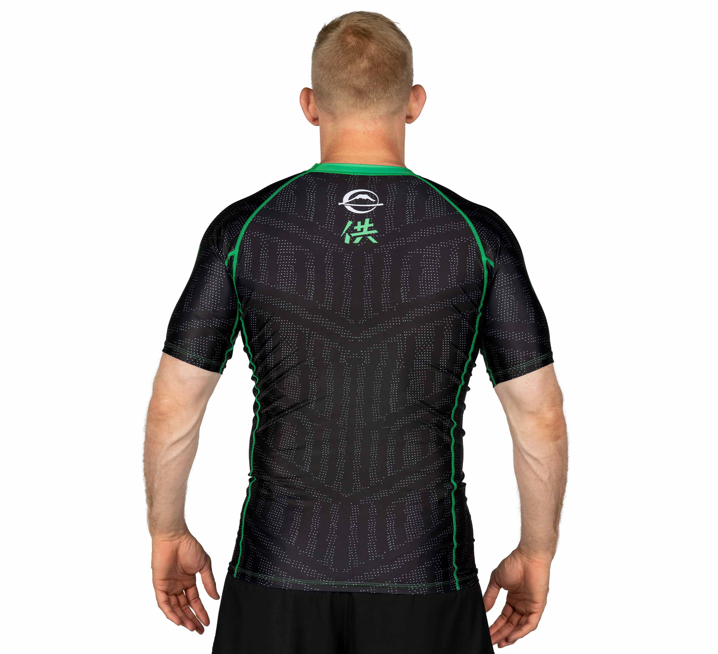 Team FUJI Short Sleeve Rashguard Green、mySite、gigharbornorthrealestate