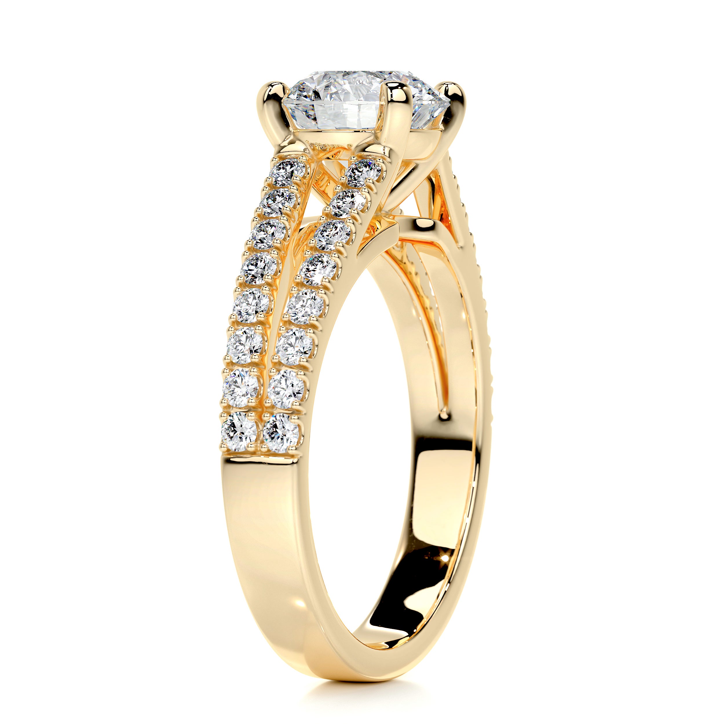 Sadie Diamond Engagement Ring -18K Yellow Gold、mySite、hinf8tx79