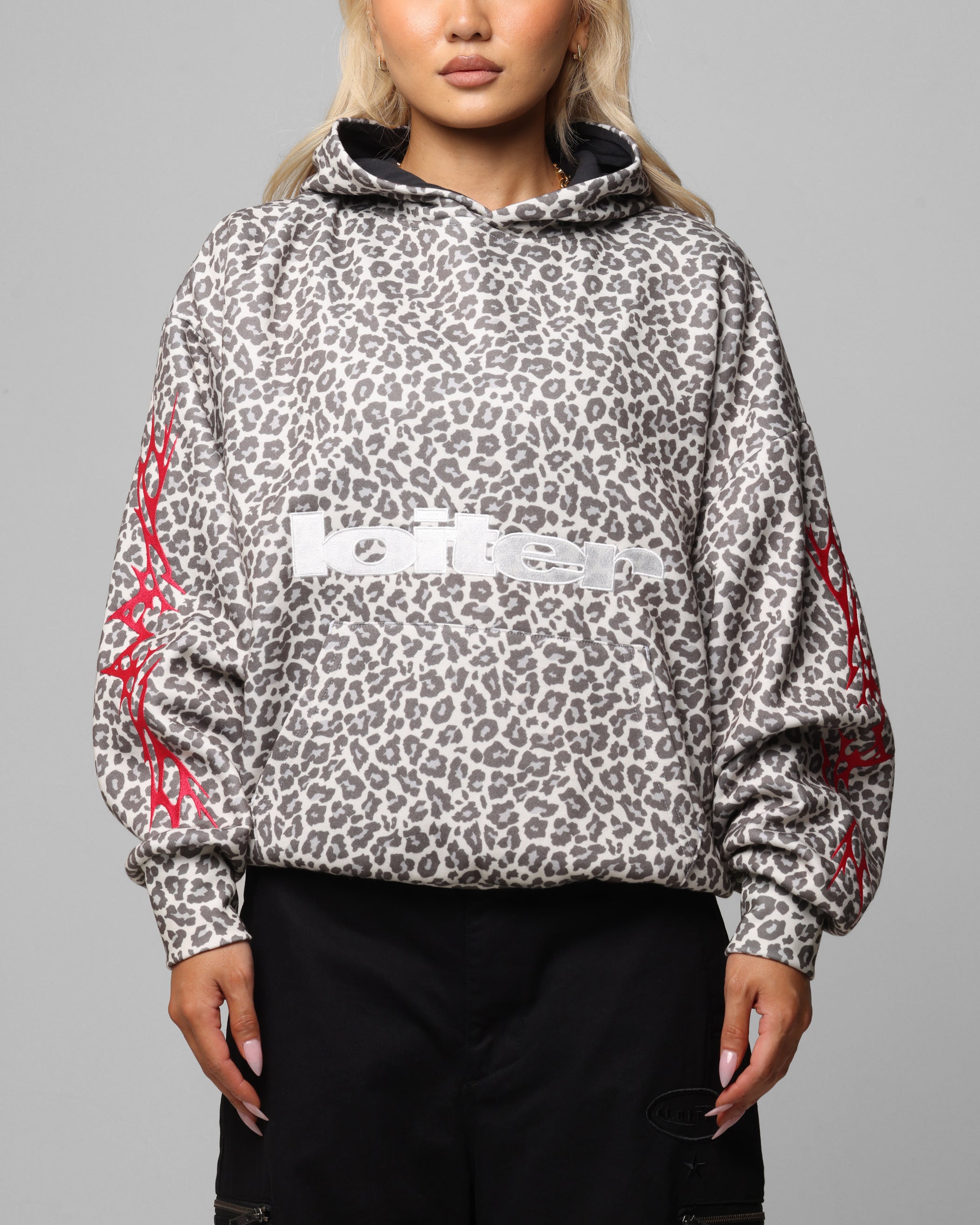 Loiter Soho Hoodie Snow Leopard、mySite、zt4zffjzw