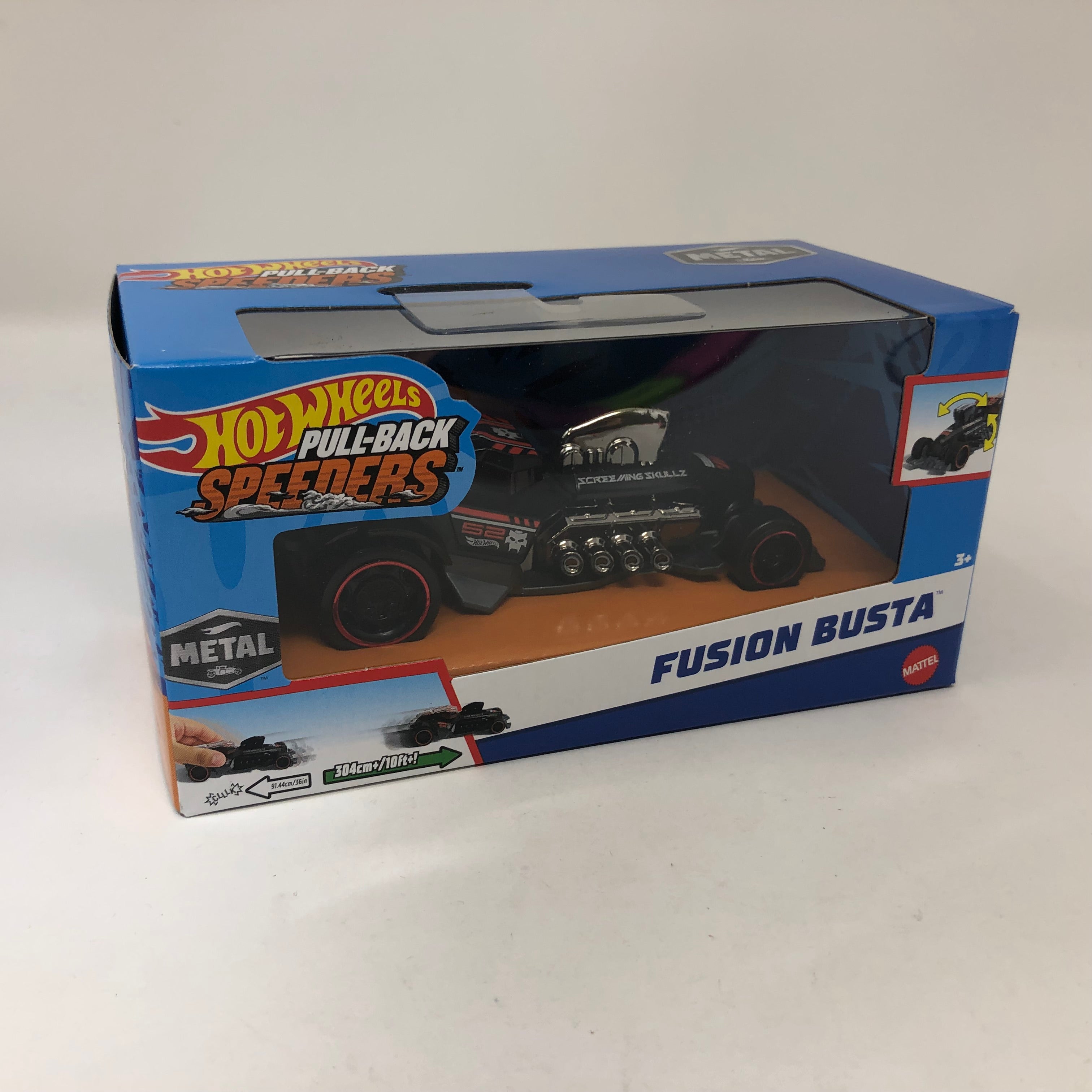 Fusion Busta * 2023 Hot Wheels Pull-Back Speeders 1:43 scale、mySite、hgirdovlk