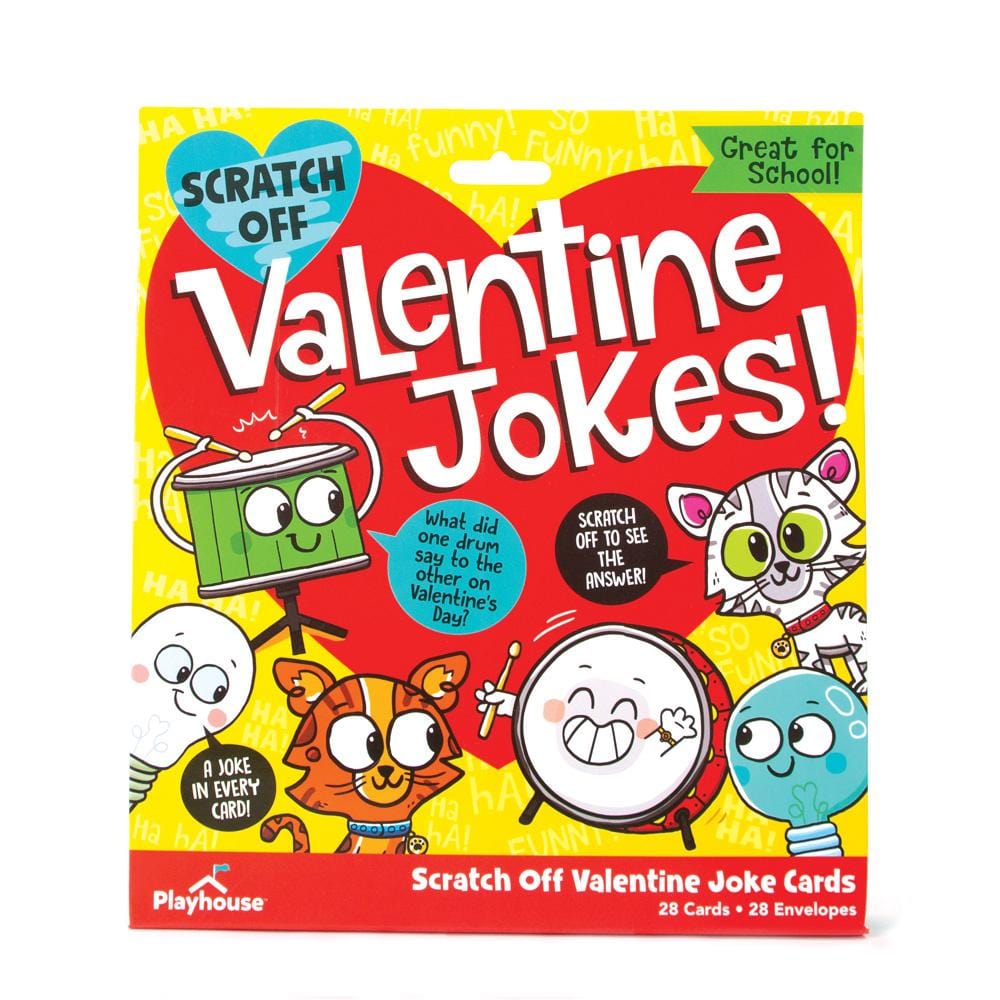 Valentine Cards Set - Scratch-Off Jokes、mySite、ghnorth