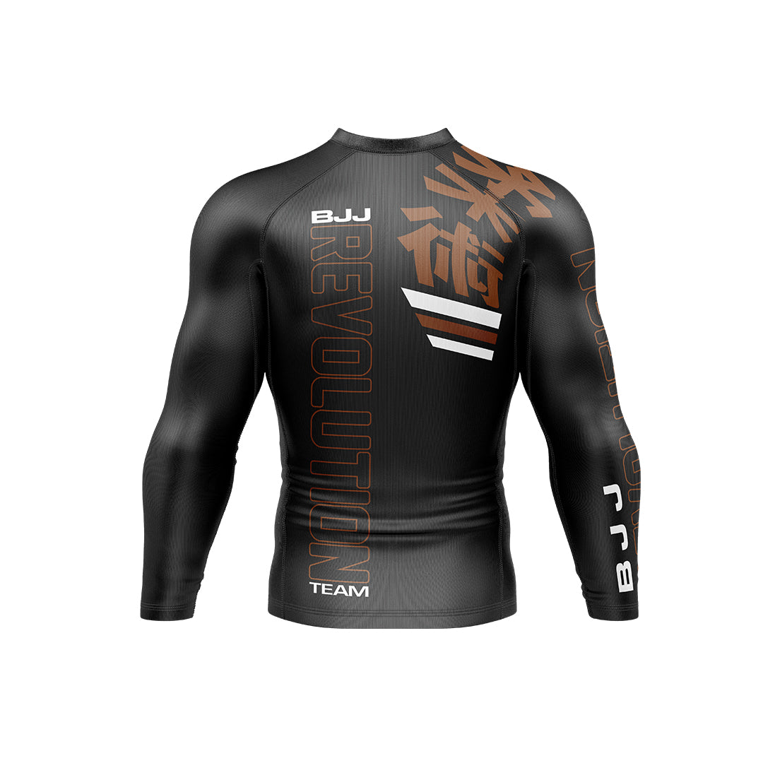 BJJ Revolution Adult Ranked Long Sleeve Rashguard、mySite、gigharbornorthrealestate