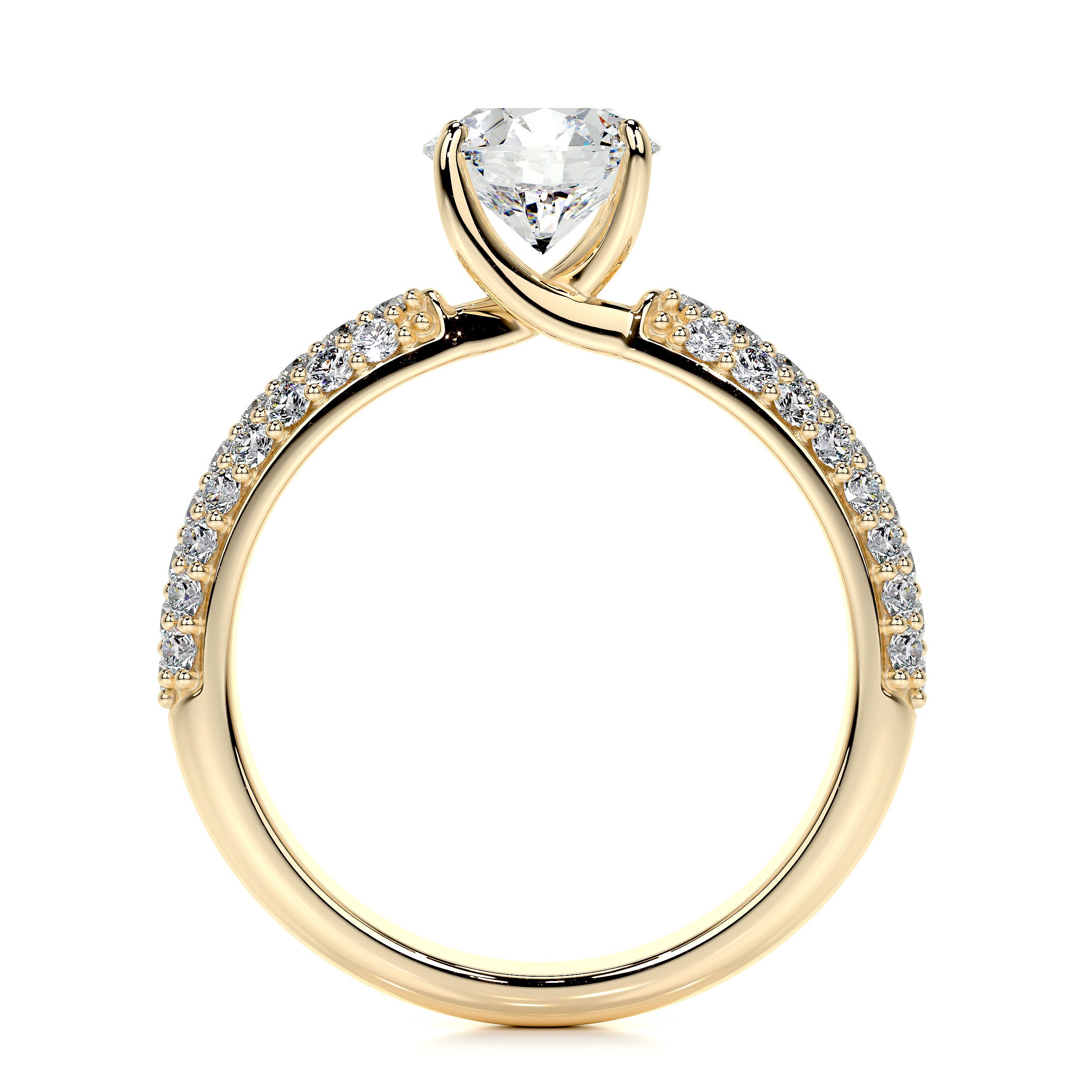 Alora Lab Grown Diamond Ring -18K Yellow Gold、mySite、hinf8tx79