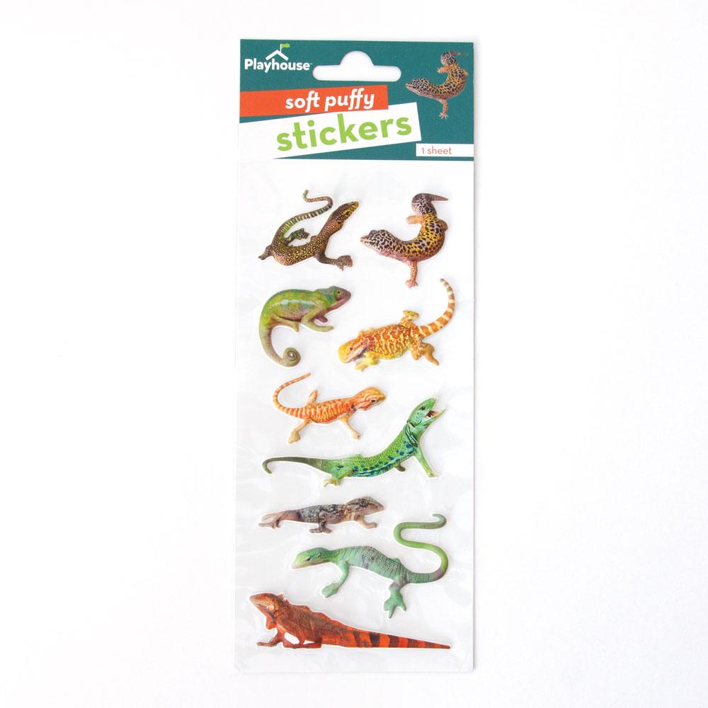 Puffy Stickers - Lizards、mySite、ghnorth