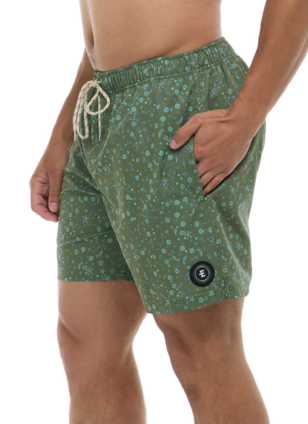 Eidon Men's 17Tiny Sea Volley Swim Trunks、mySite、noshort