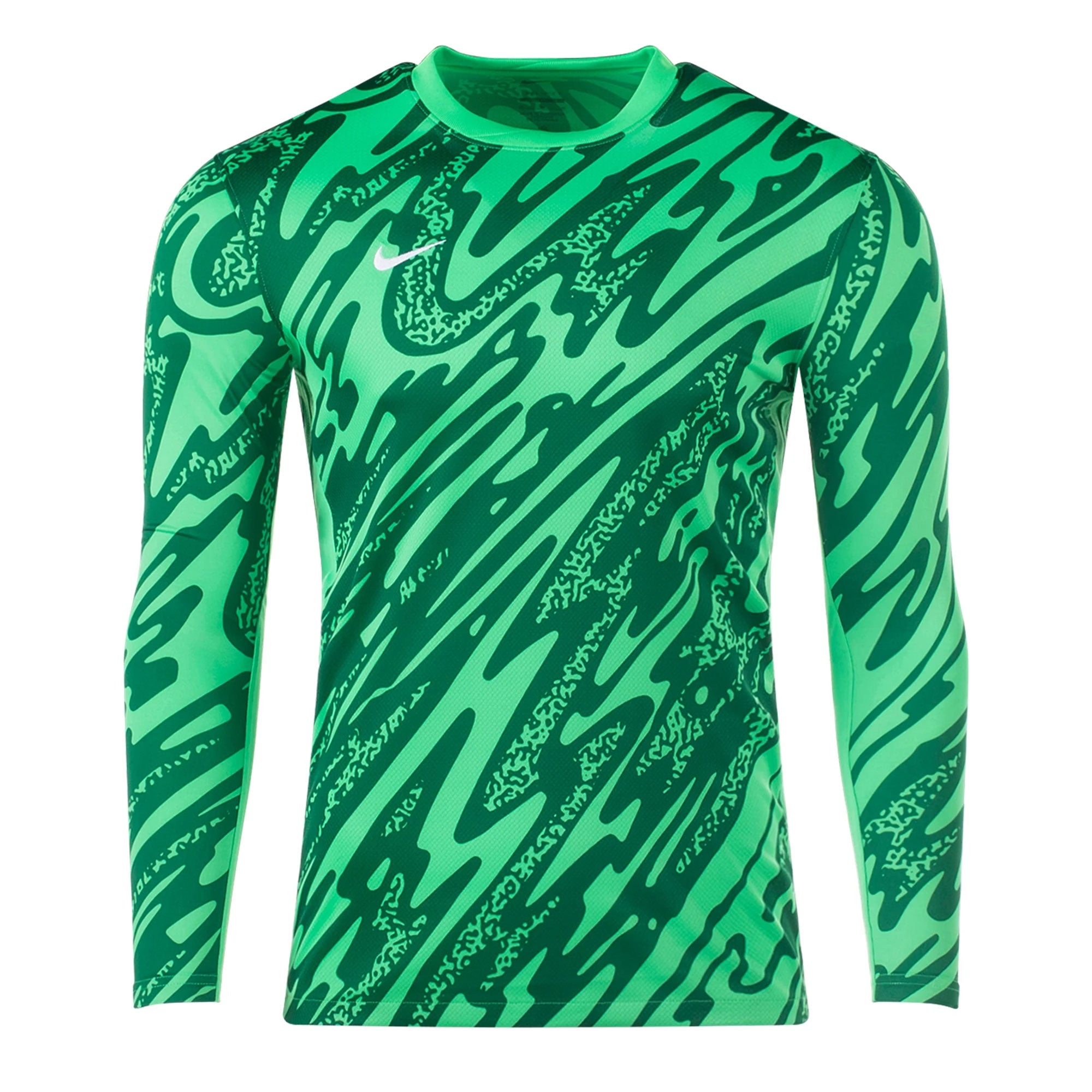 Nike Men's Gardien Goalkeeper Long Sleeve Jersey Green Spark/White、mySite、bottomscart