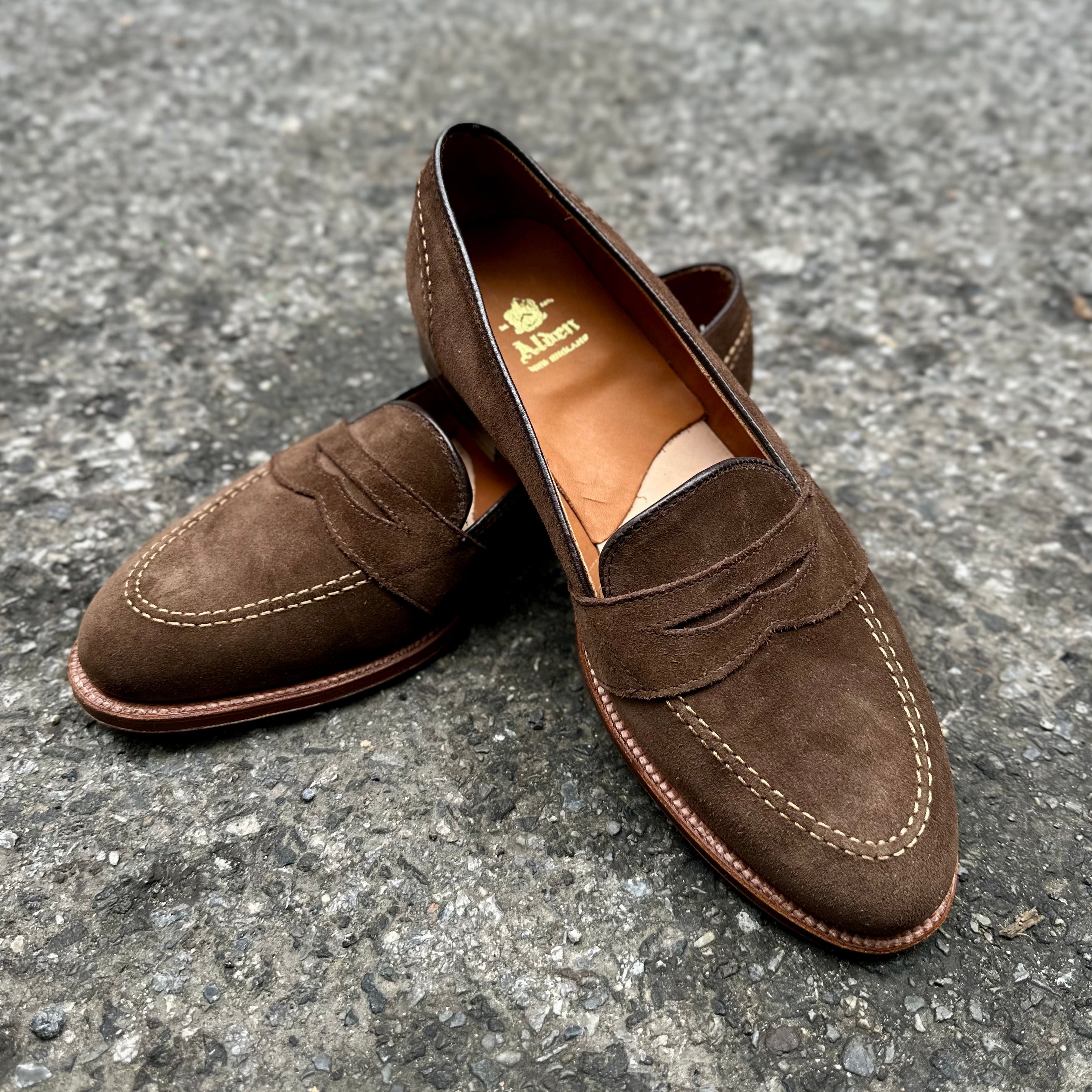  68333 - Full Strap Loafer in Humus Suede、mySite、preschool7hills