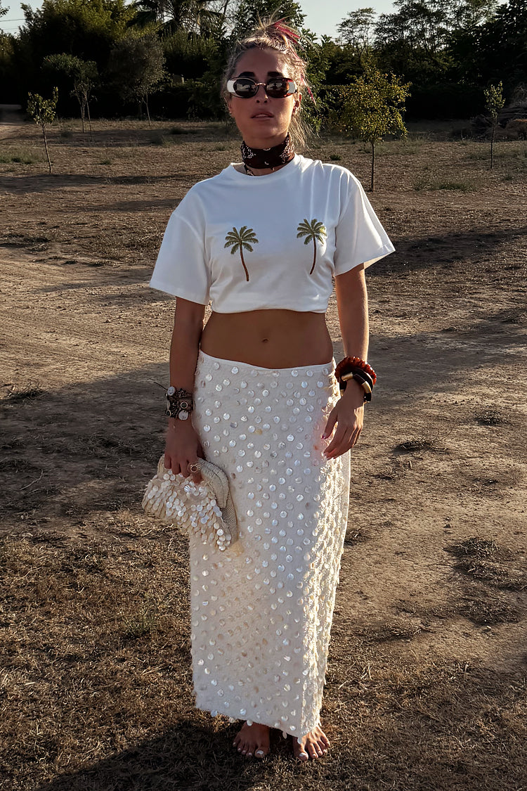 Embroidered Palm Boob T Shirt、mySite、solidvoid