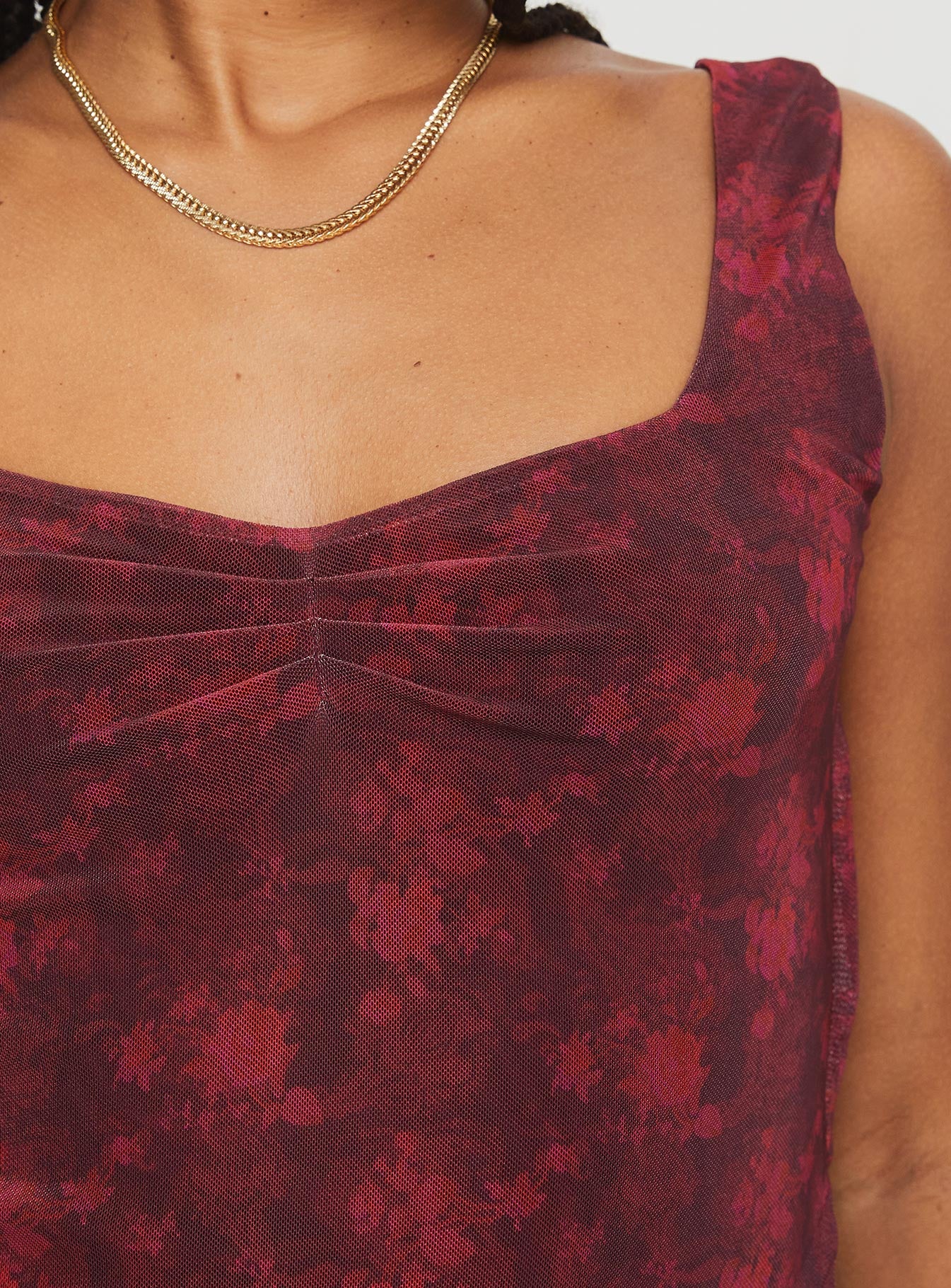 Rehna Top Red Floral、mySite、solidvoid