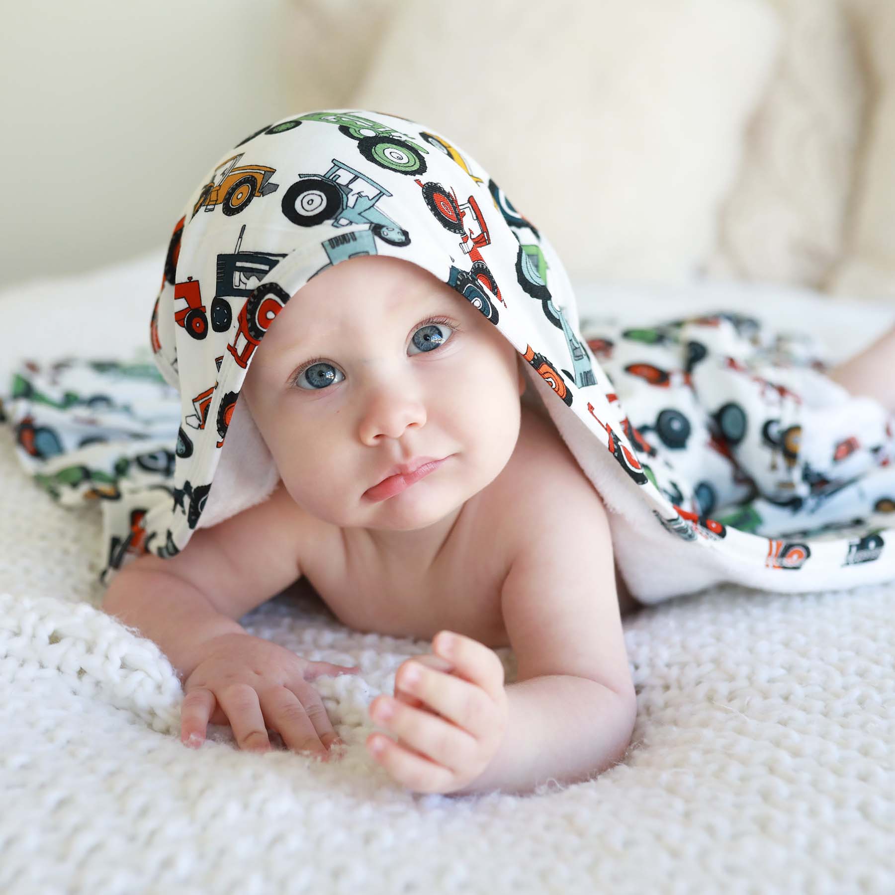  Bamboo Hooded Towel | Tiny Tractors、mySite、layawaytickets