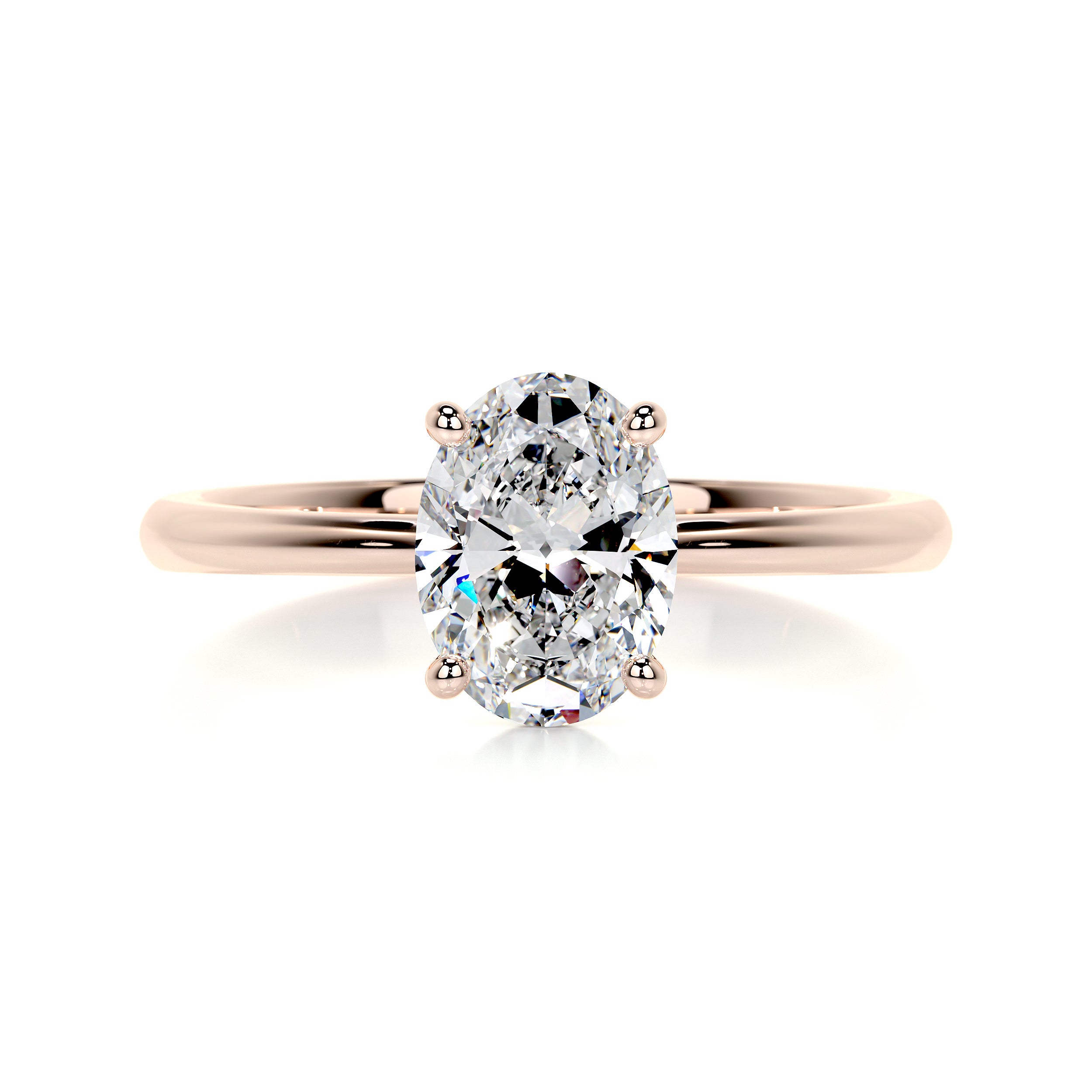 Julia Diamond Engagement Ring -14K Rose Gold、mySite、hinf8tx79