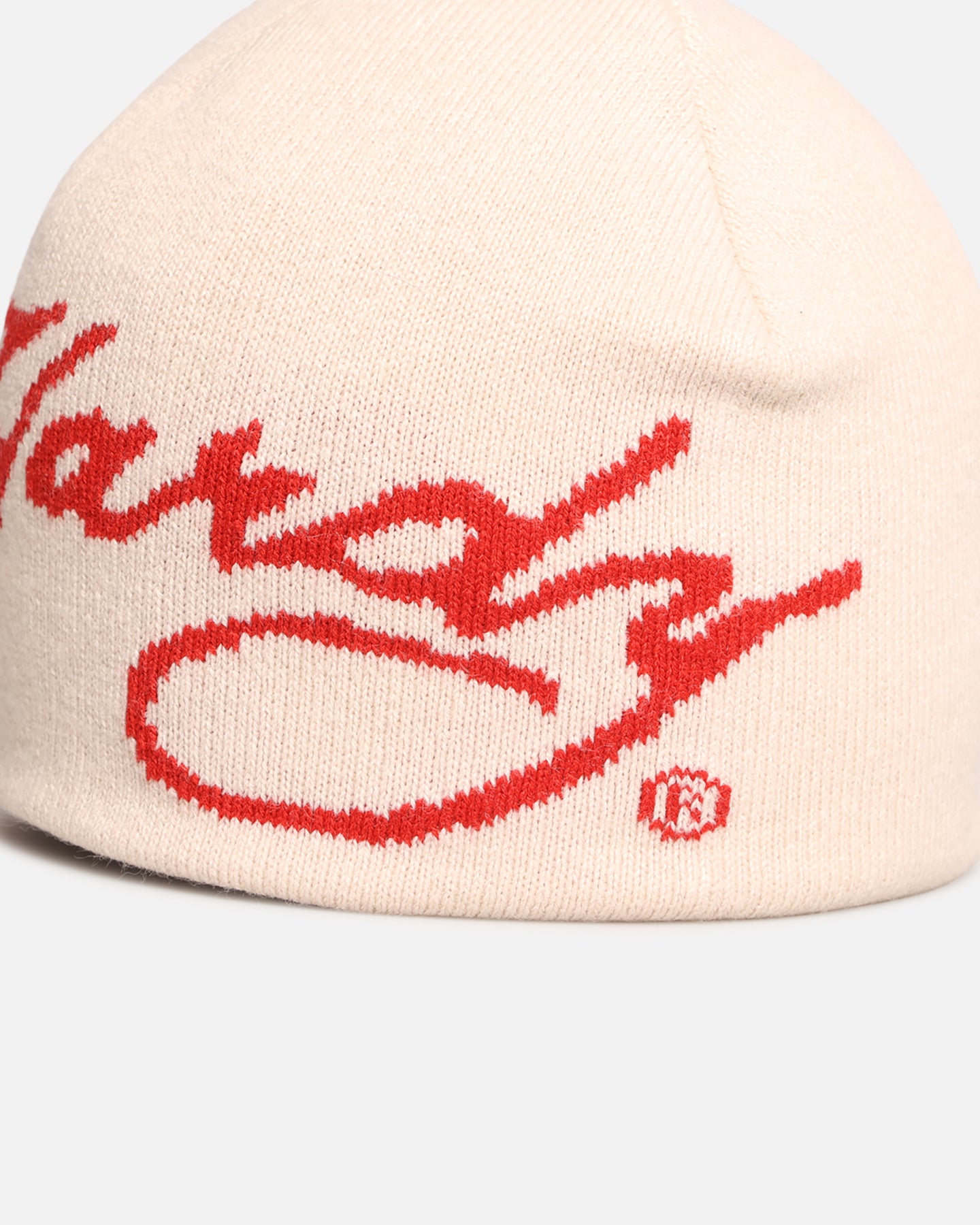 Ed Hardy Script Skull Knit Beanie Off White、mySite、zt4zffjzw