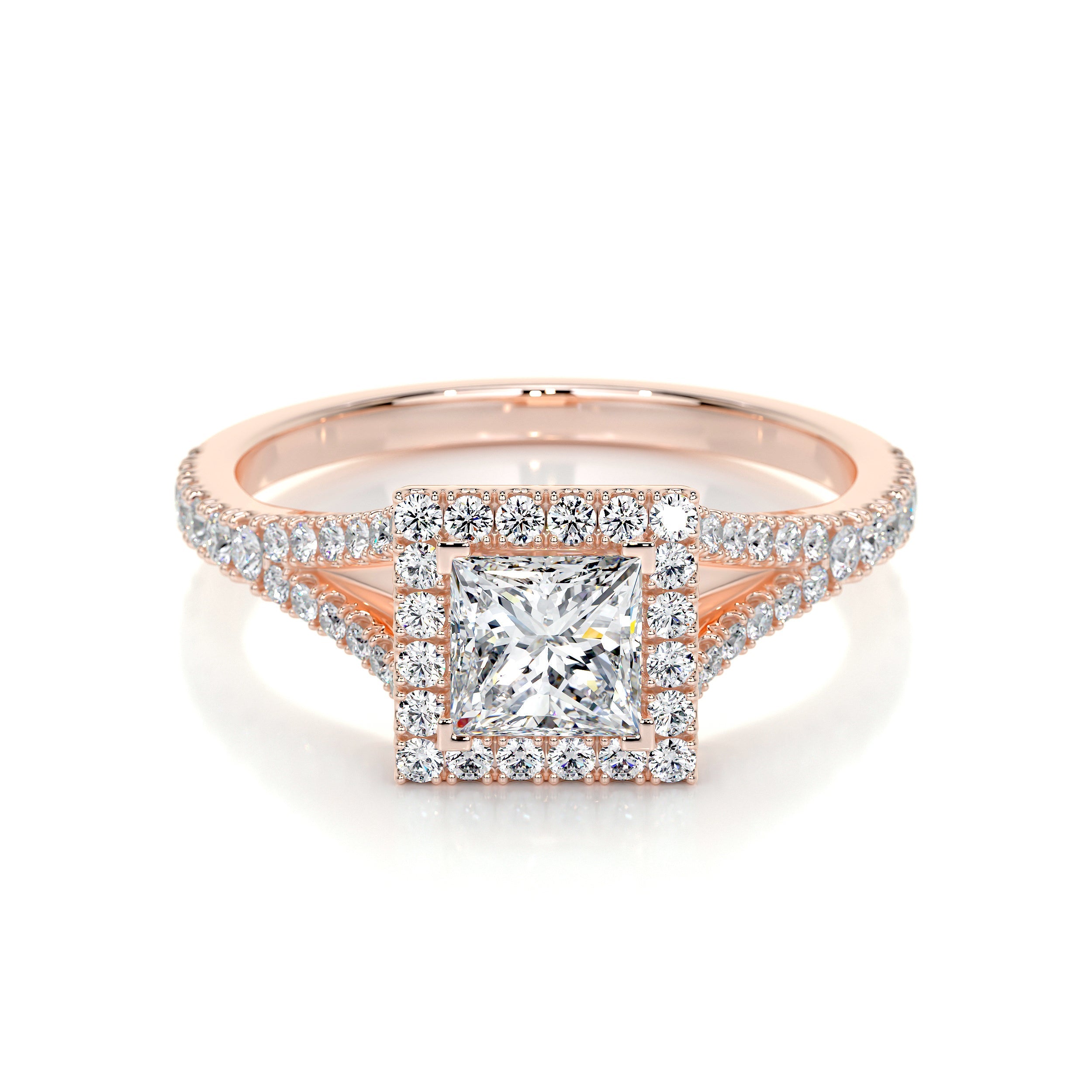 Celia Lab Grown Diamond Ring -14K Rose Gold、mySite、hinf8tx79