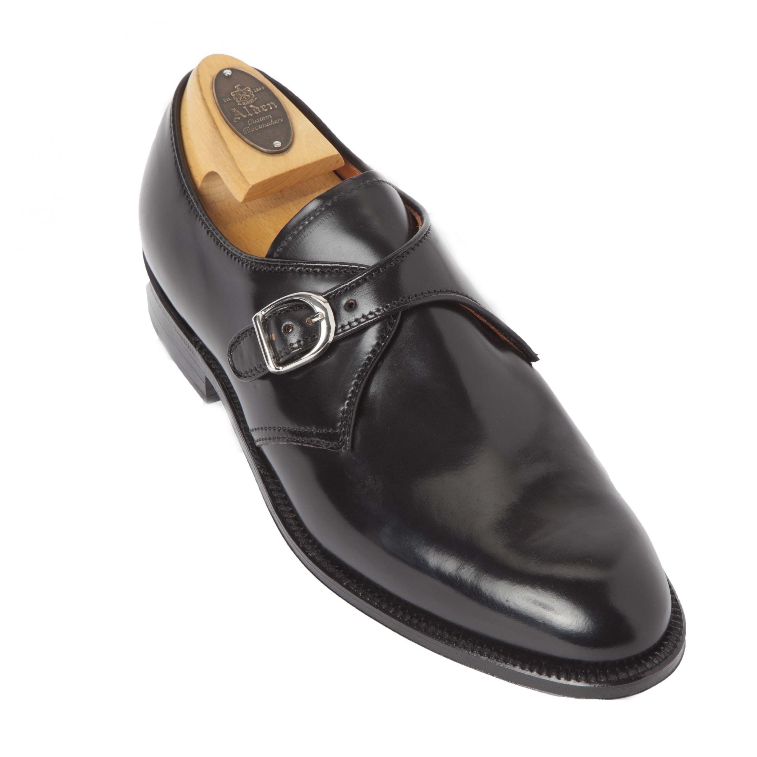  1655 - Monk Strap Black in Shell Cordovan、mySite、preschool7hills