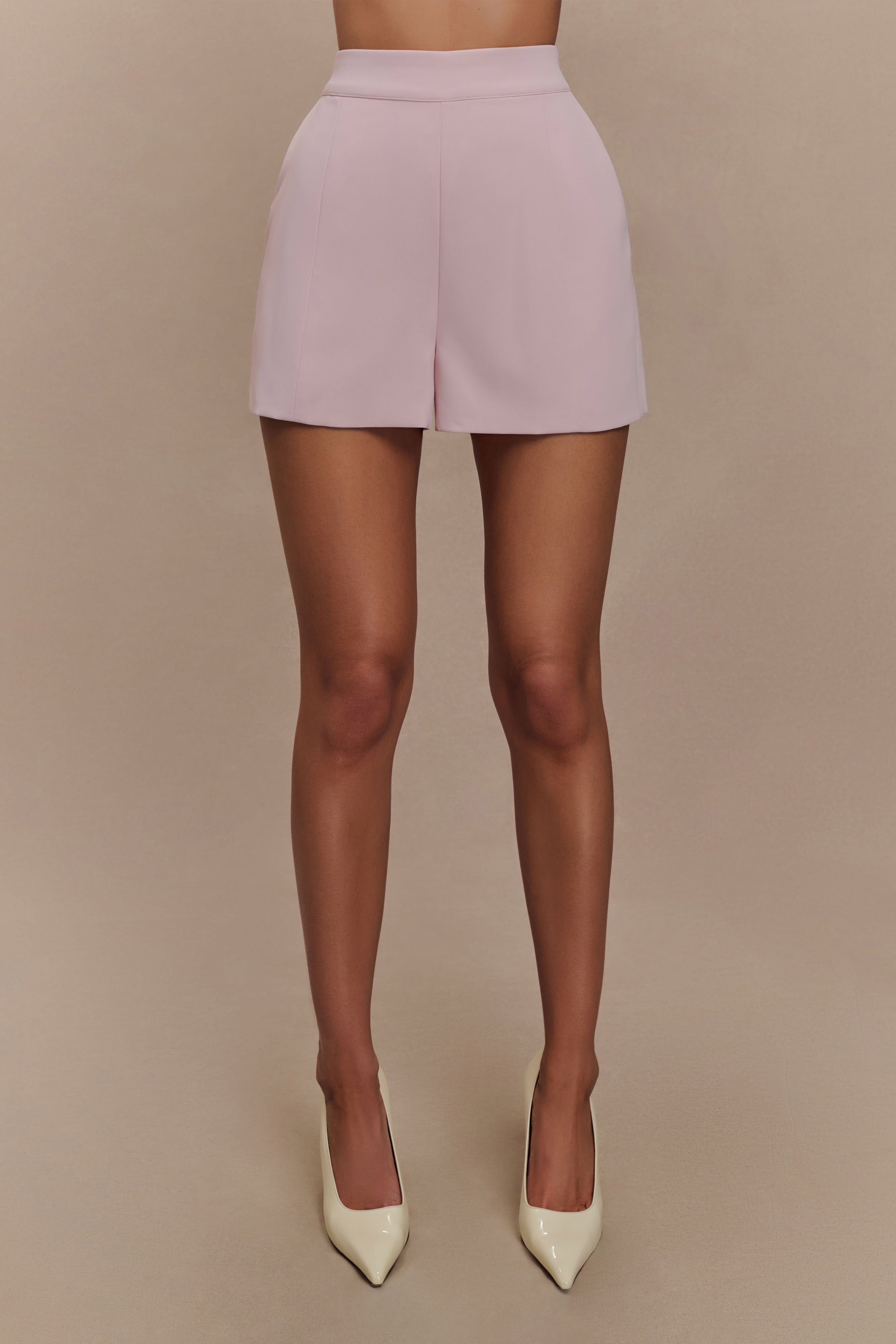 Korrie Suiting Short - Powder Pink、mySite、solidvoid