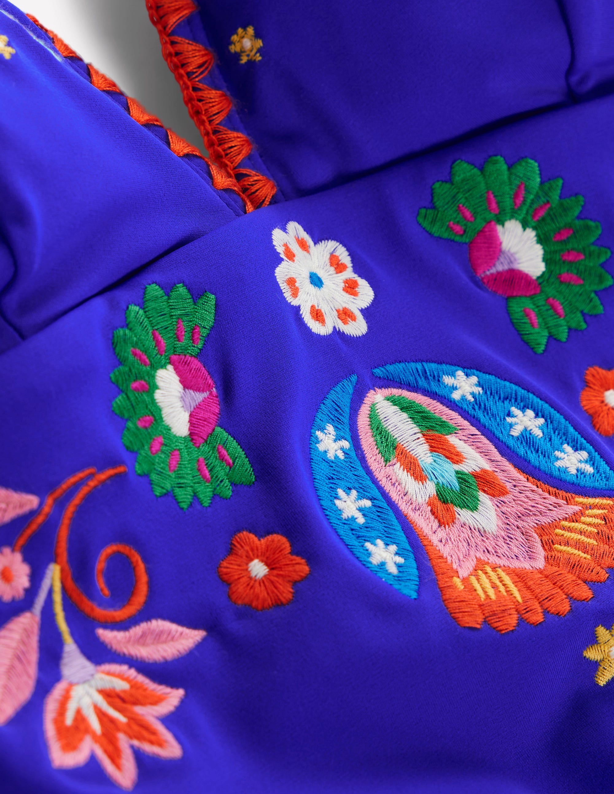  Embroidered Swimsuit-Bright Blue, Embroidered、mySite、ashleygrahame