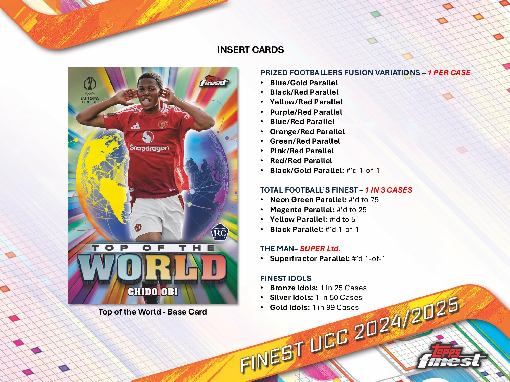 Topps Finest UEFA Club Competitions 2024/25 - Hobby Box、mySite、waistdrama