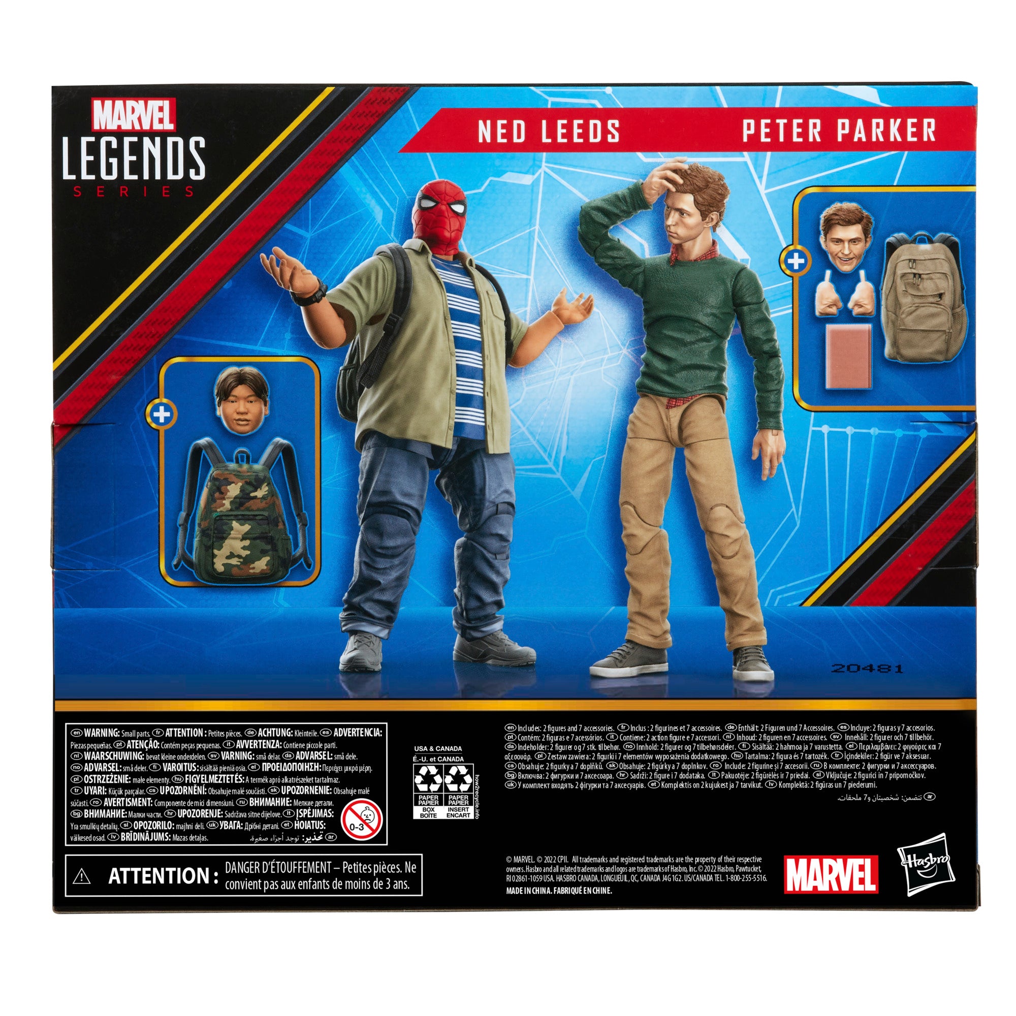 Marvel Legends 60th Anniversary Peter Parker and Ned Leeds 2-Pack、mySite、hgirdovlk