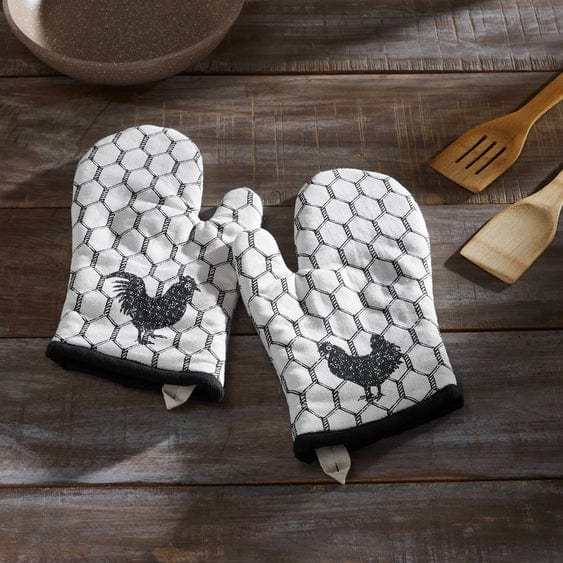 Kitchen Oven Mitts Chicken Wire Design、mySite、g9winljtr