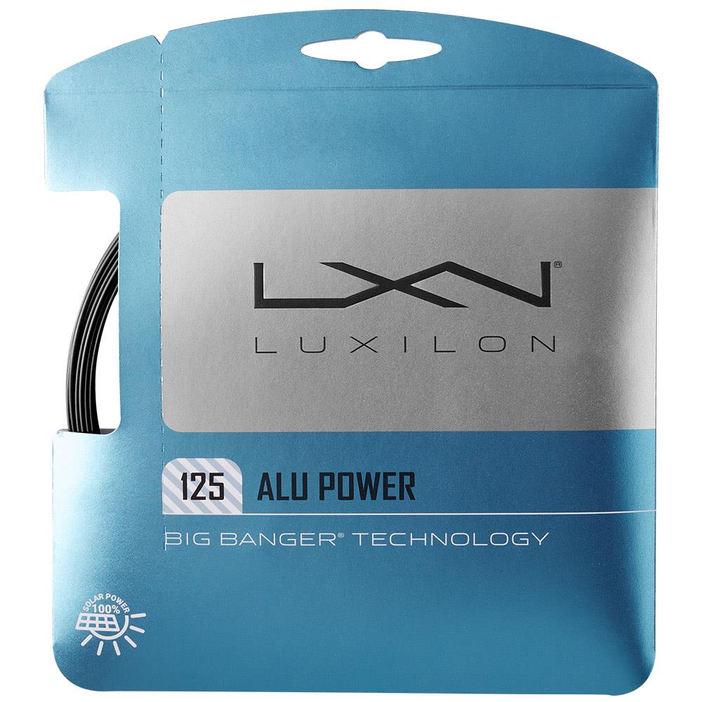 Luxilon Alu Power - 125 - Black - String Set、mySite、neckold