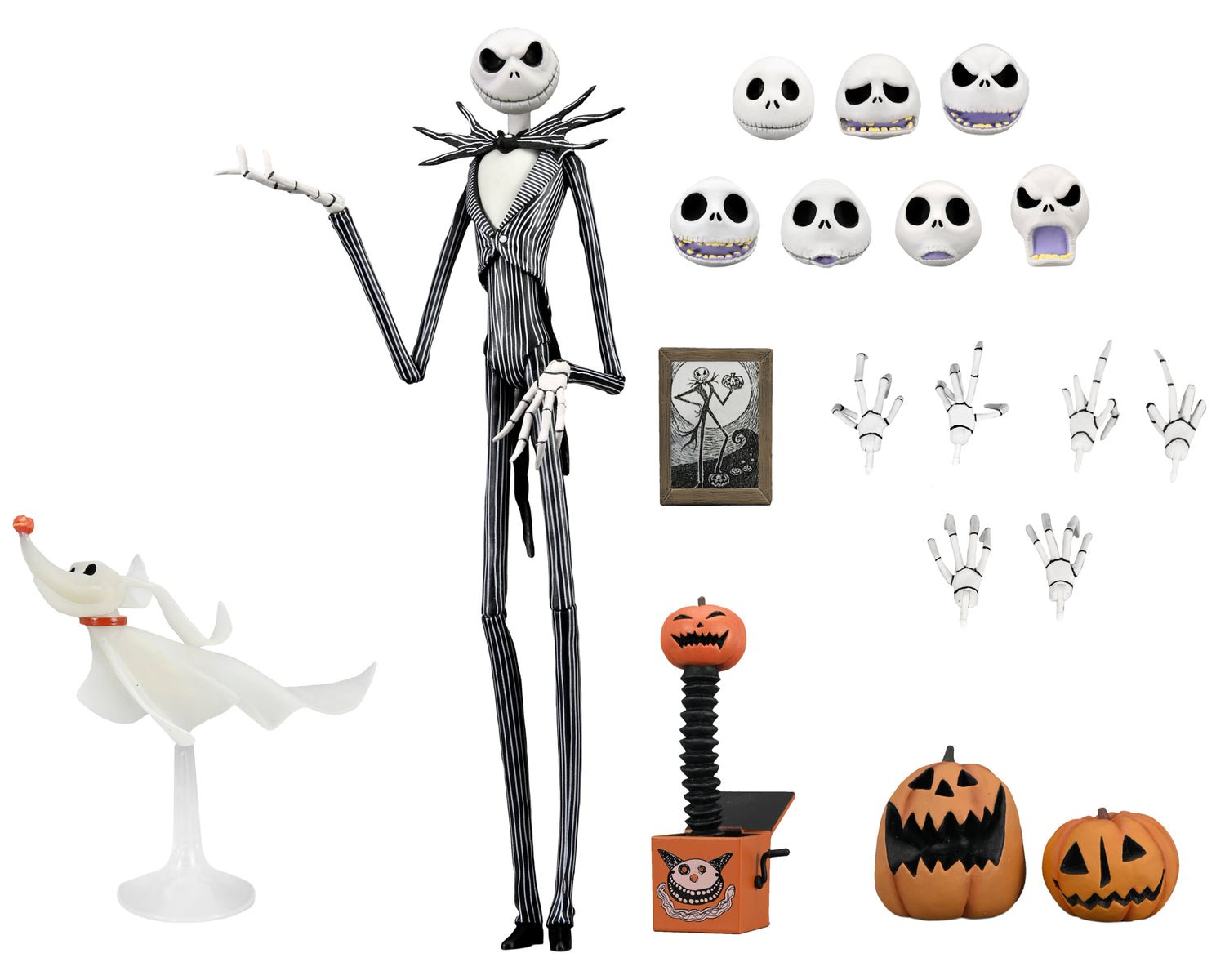 NECA Nightmare Before Christmas Ultimate Jack Skellington、mySite、hgirdovlk