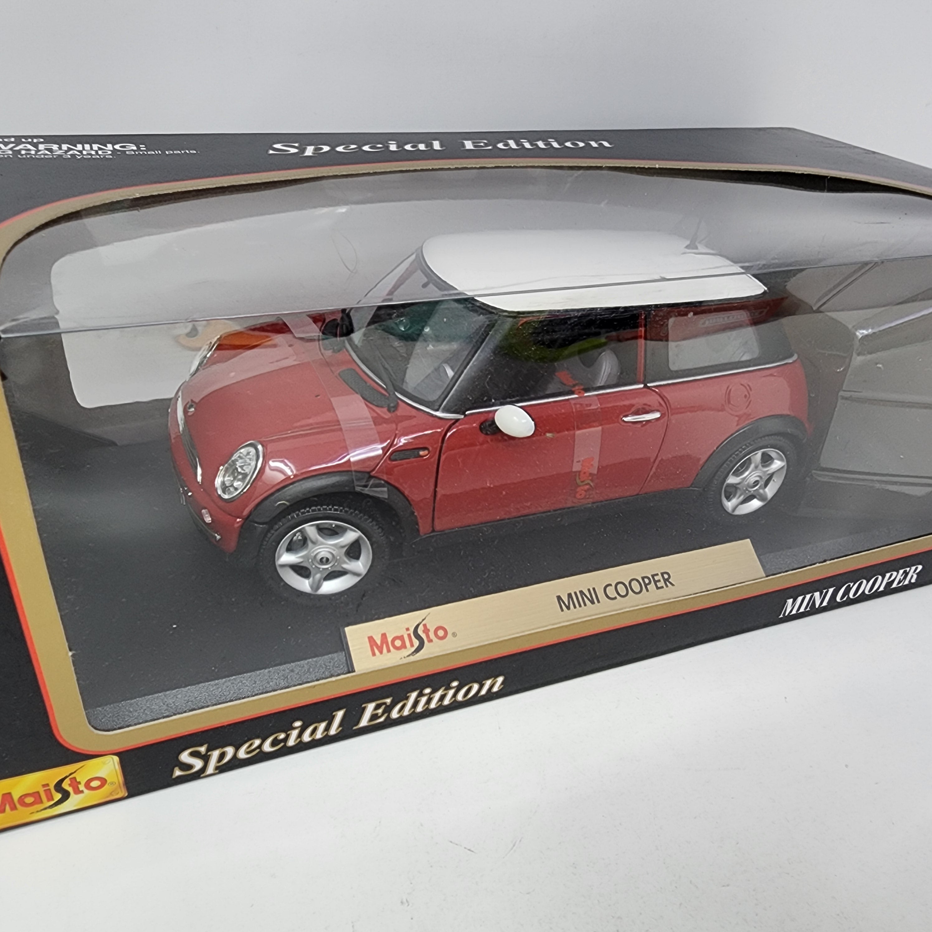 Mini Cooper * RED * Maisto Special Edition 1/18 Scale、mySite、hgirdovlk
