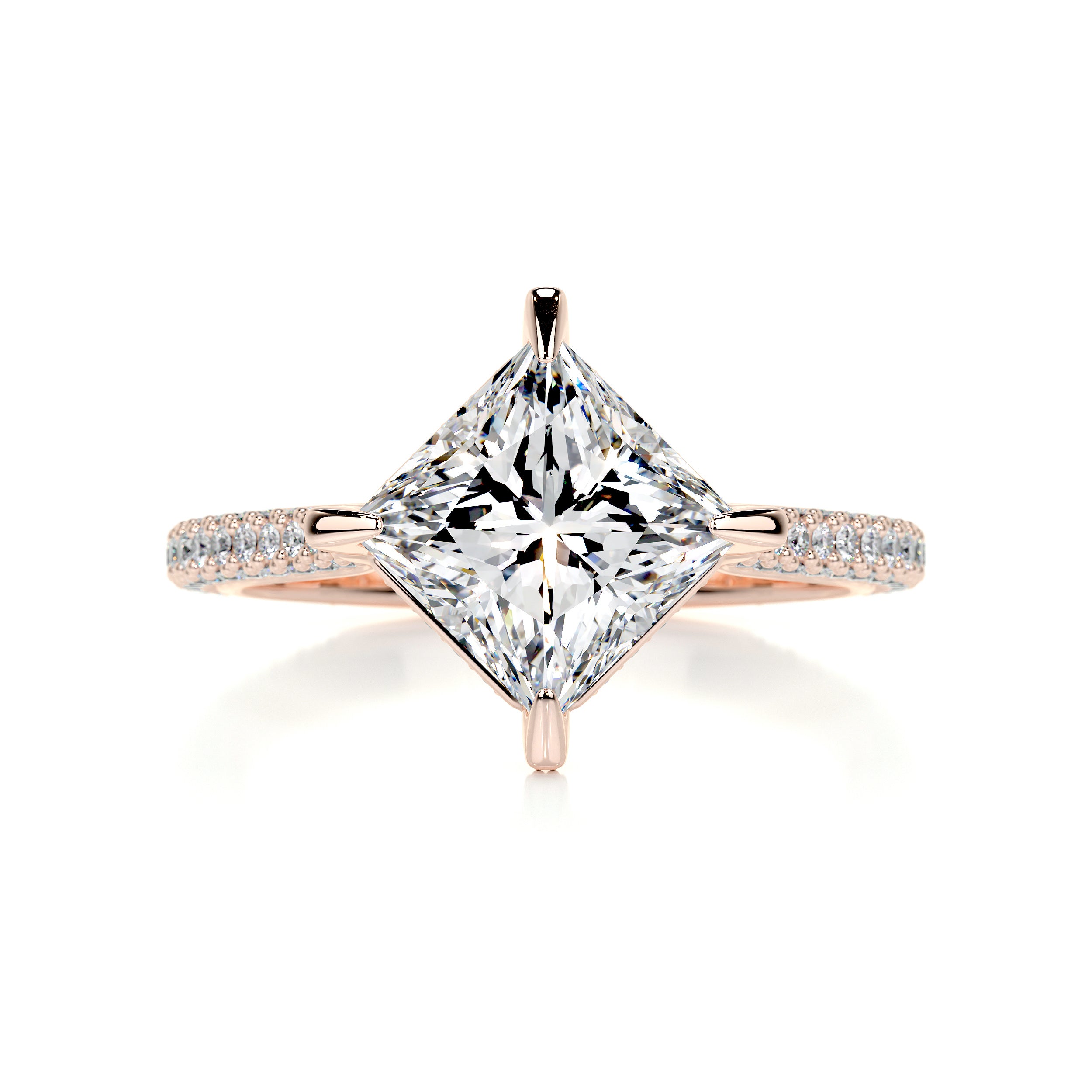 Jocelyn Diamond Engagement Ring -14K Rose Gold、mySite、hinf8tx79