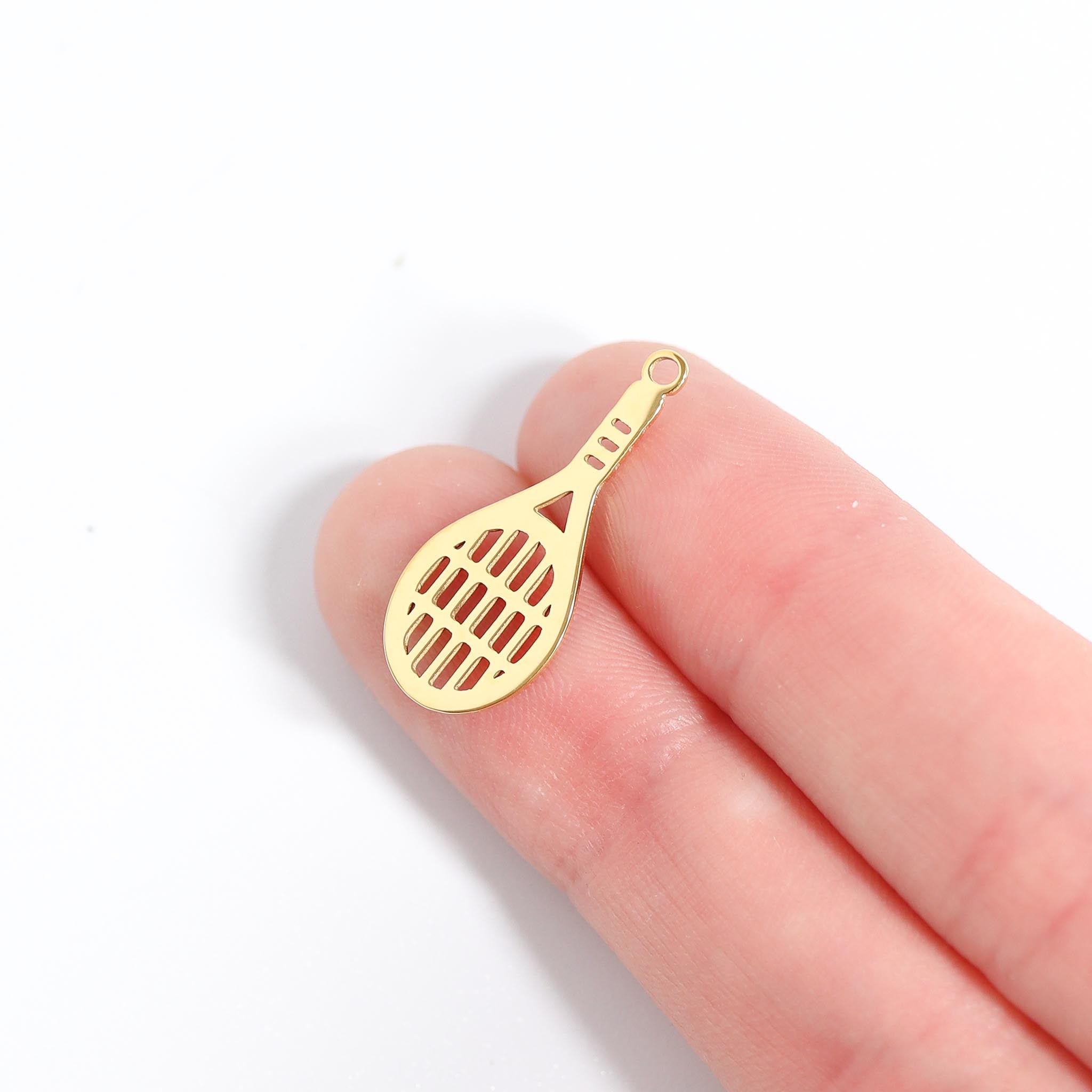 18K Gold PVD Stainless Steel Tennis Charm / PDL0156、mySite、dreamappss