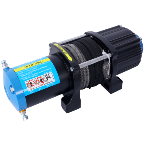 2000lb 12V ATV/UTV Electric Winch, Off-Road Waterproof Steel Cable Winch for ATV UTV Towing Trailer Winch、、eastwooduniform