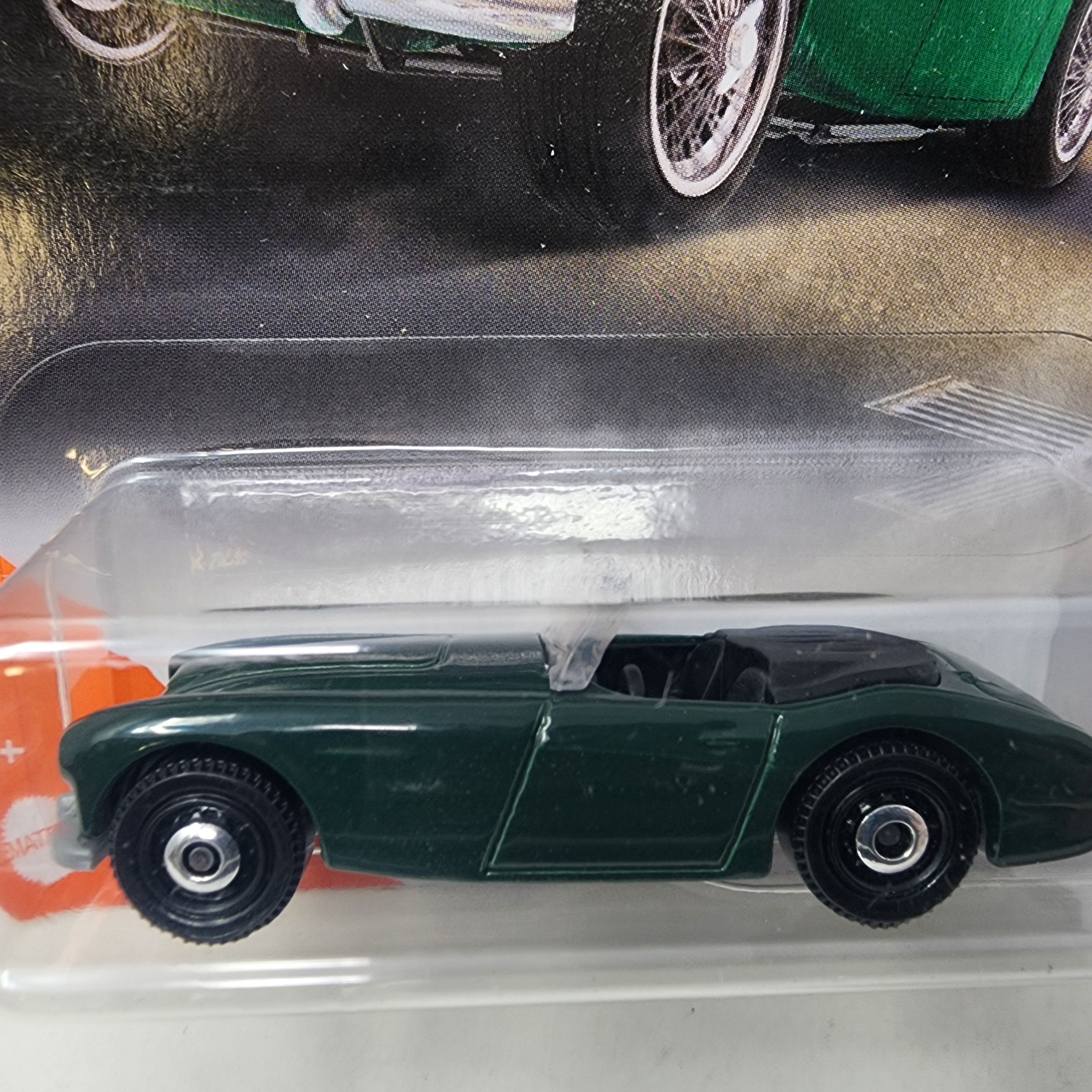 1963 Austin Healey Roadster * Green * Matchbox Basic Mainline、mySite、hgirdovlk