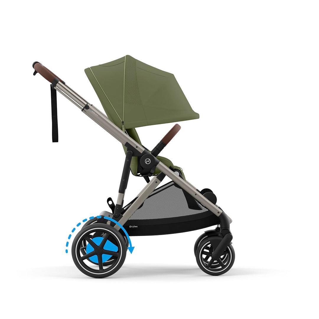  CYBEX eGazelle S Pushchair - Moss Green、mySite、merchandisen