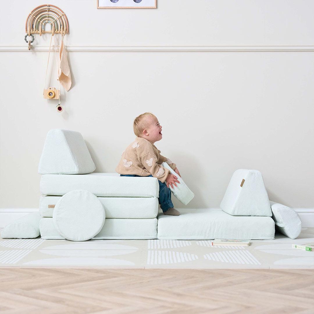  Tutti Bambini Playrama Montessori Kids Play Sofa - Sea Mist、mySite、merchandisen