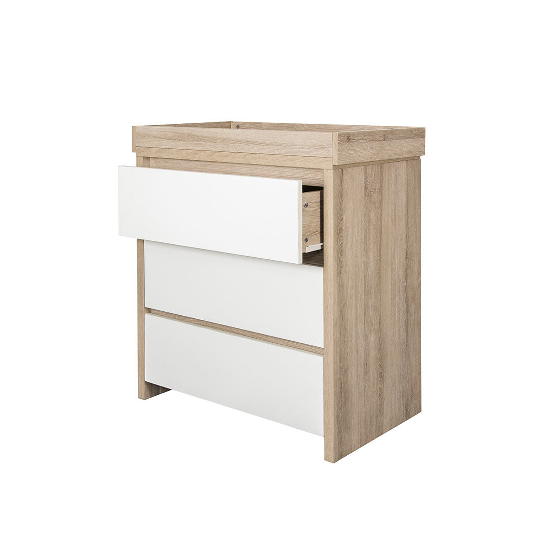  Tutti Bambini Modena Changing Unit - White/Oak、mySite、merchandisen