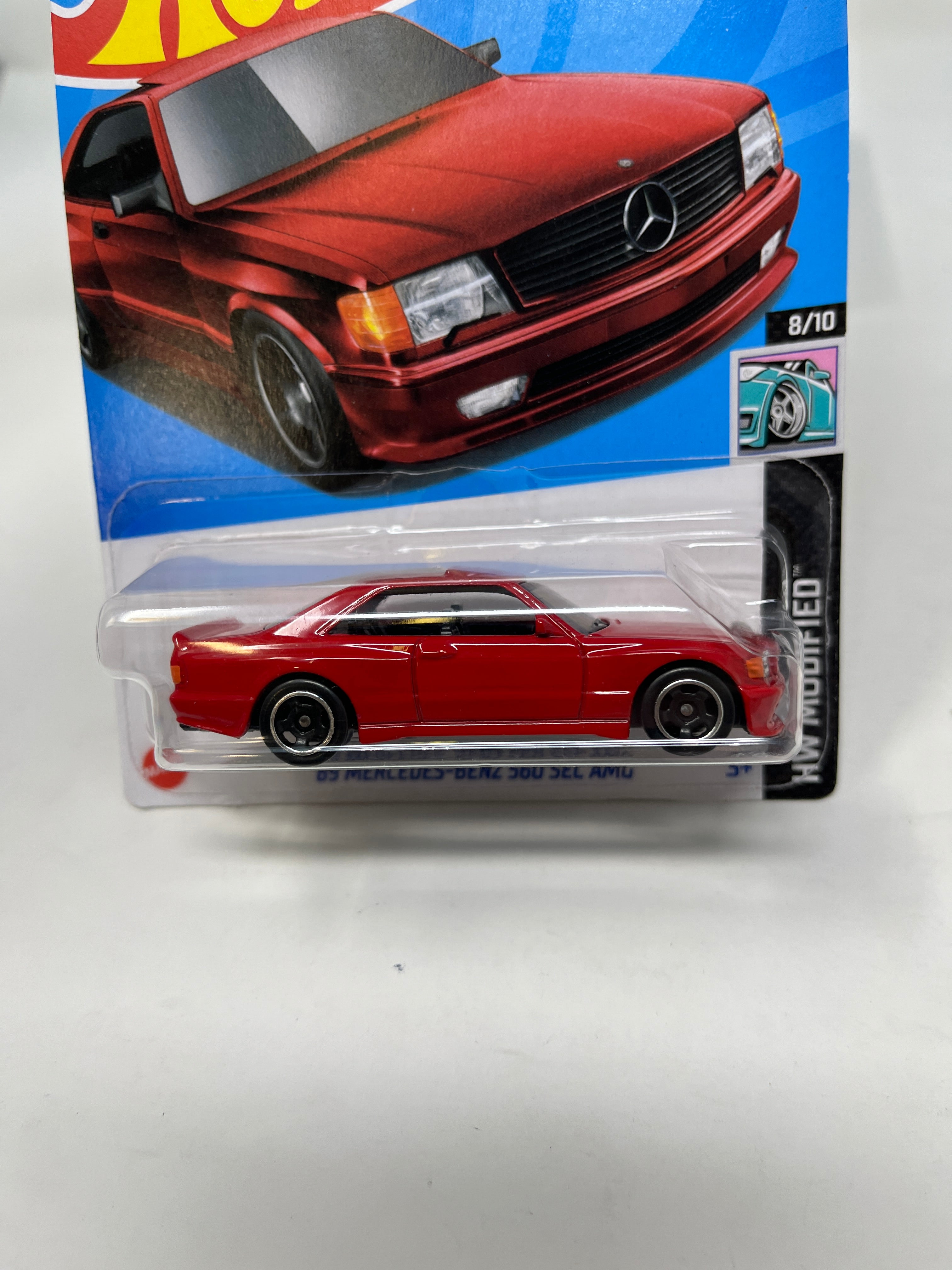 '89 Mercedes-Benz 560 SEC AMG #82 * RED * 2024 Hot Wheels、mySite、hgirdovlk