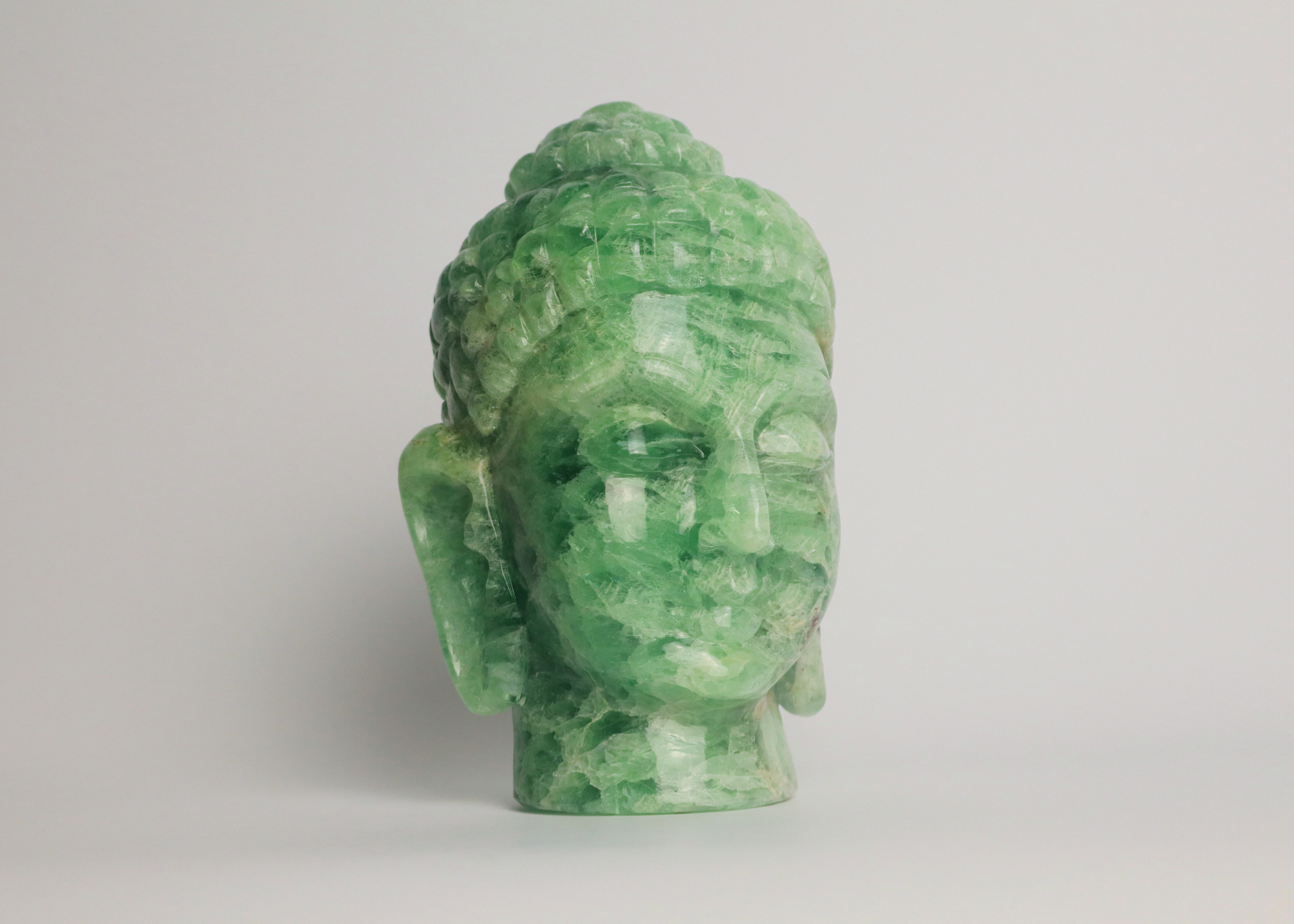 Buddha Head - Rainbow Fluorite (18cm)、mySite、topwebapps