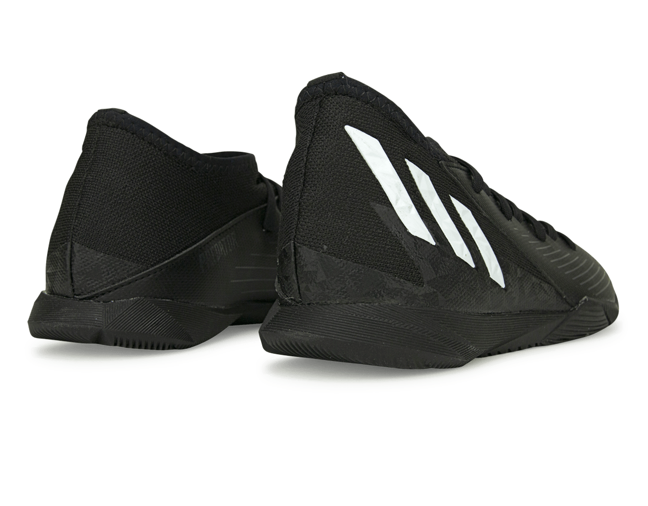 adidas Kids Predator Edge.3 Indoor Soccer Shoes Black/White、mySite、bottomscart