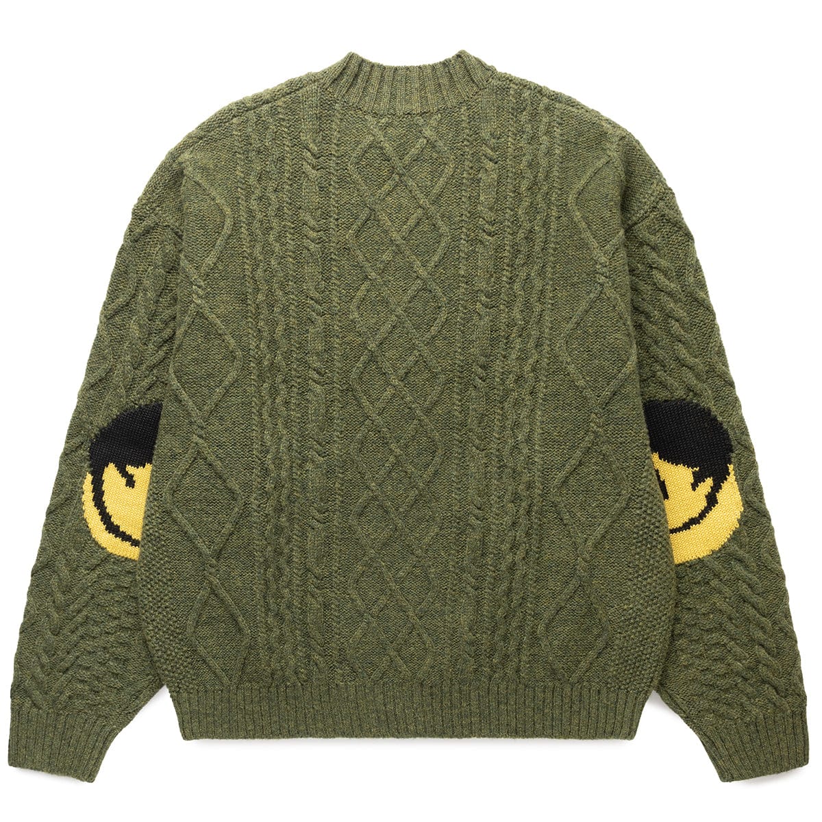 5G WOOL CABLE KNIT ELBOW-CATPITAL SWEATER、mySite、zt4zffjzw