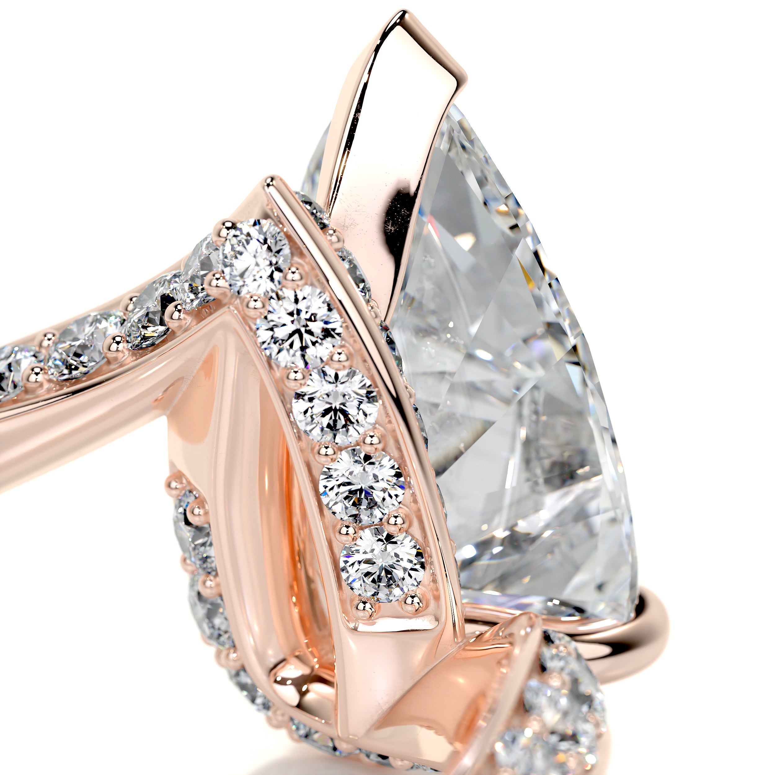Sabrina Diamond Engagement Ring -14K Rose Gold、mySite、hinf8tx79