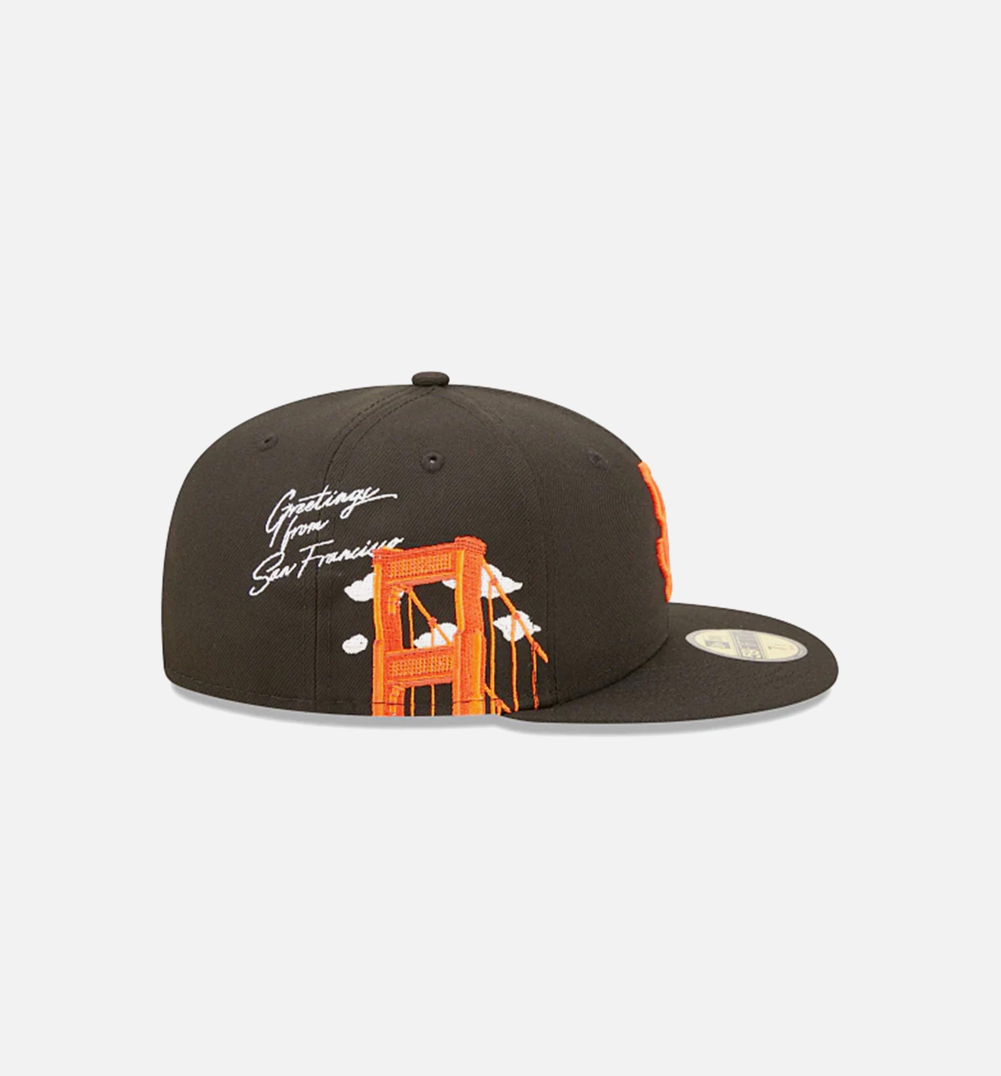 San Francisco Giants Cloud Icon 59FIFTY Fitted Cap Mens Hat - Black、mySite、dreamappss