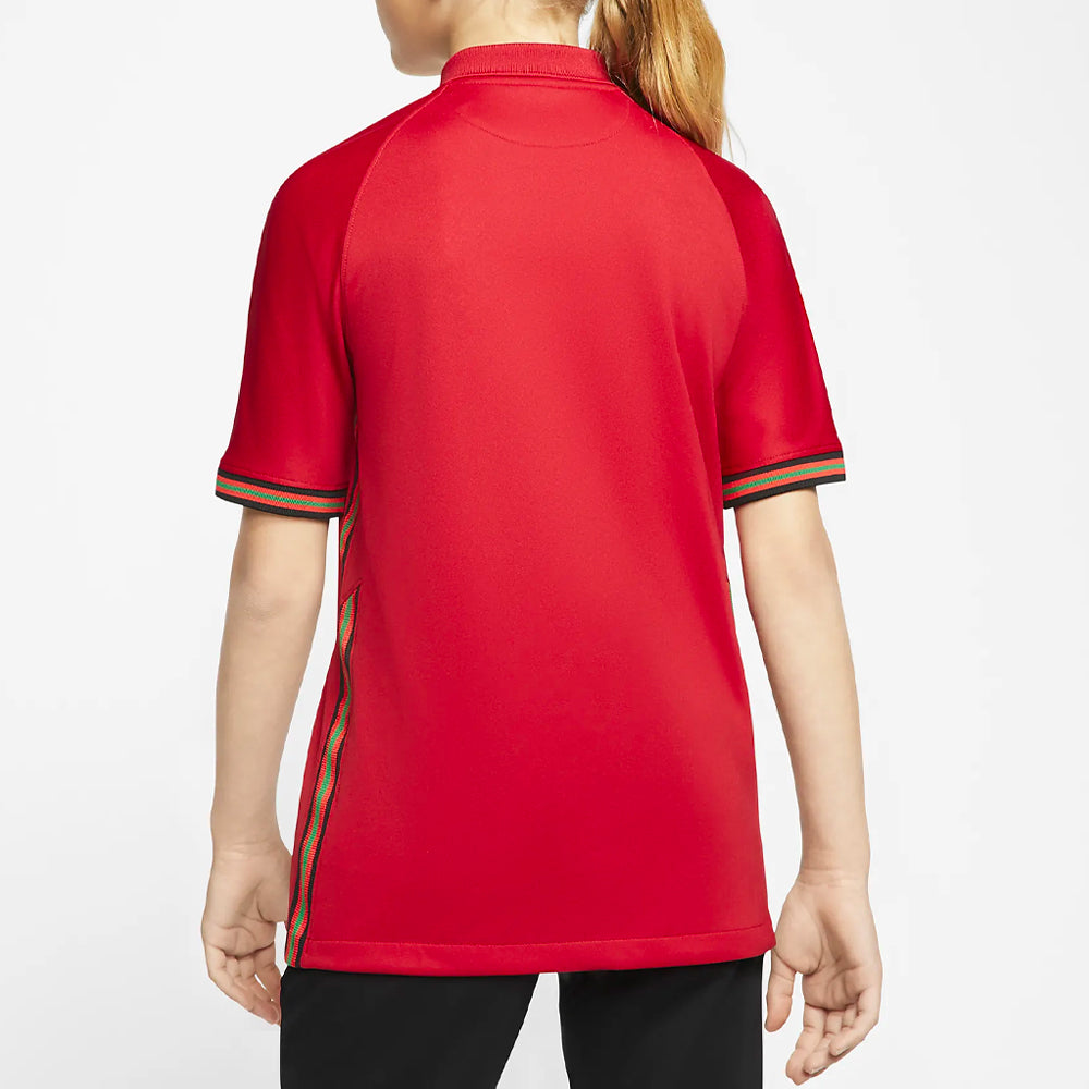 Nike Kids Portugal 20/21 Home Jersey Gym Red/MetallicGold、mySite、noshort
