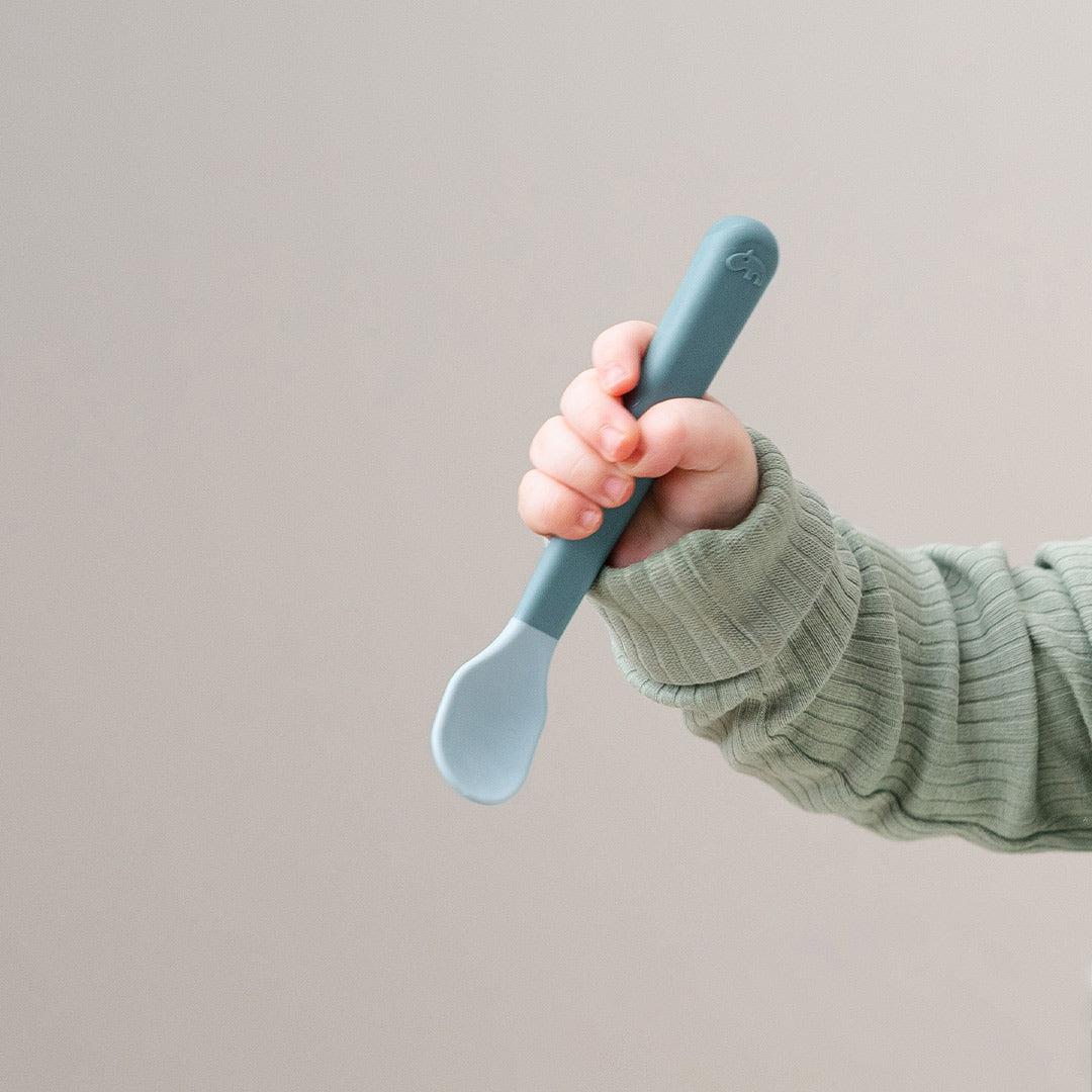  Done by Deer Foodie Easy Grip Baby Spoon - 3 Pack - Blue、mySite、merchandisen