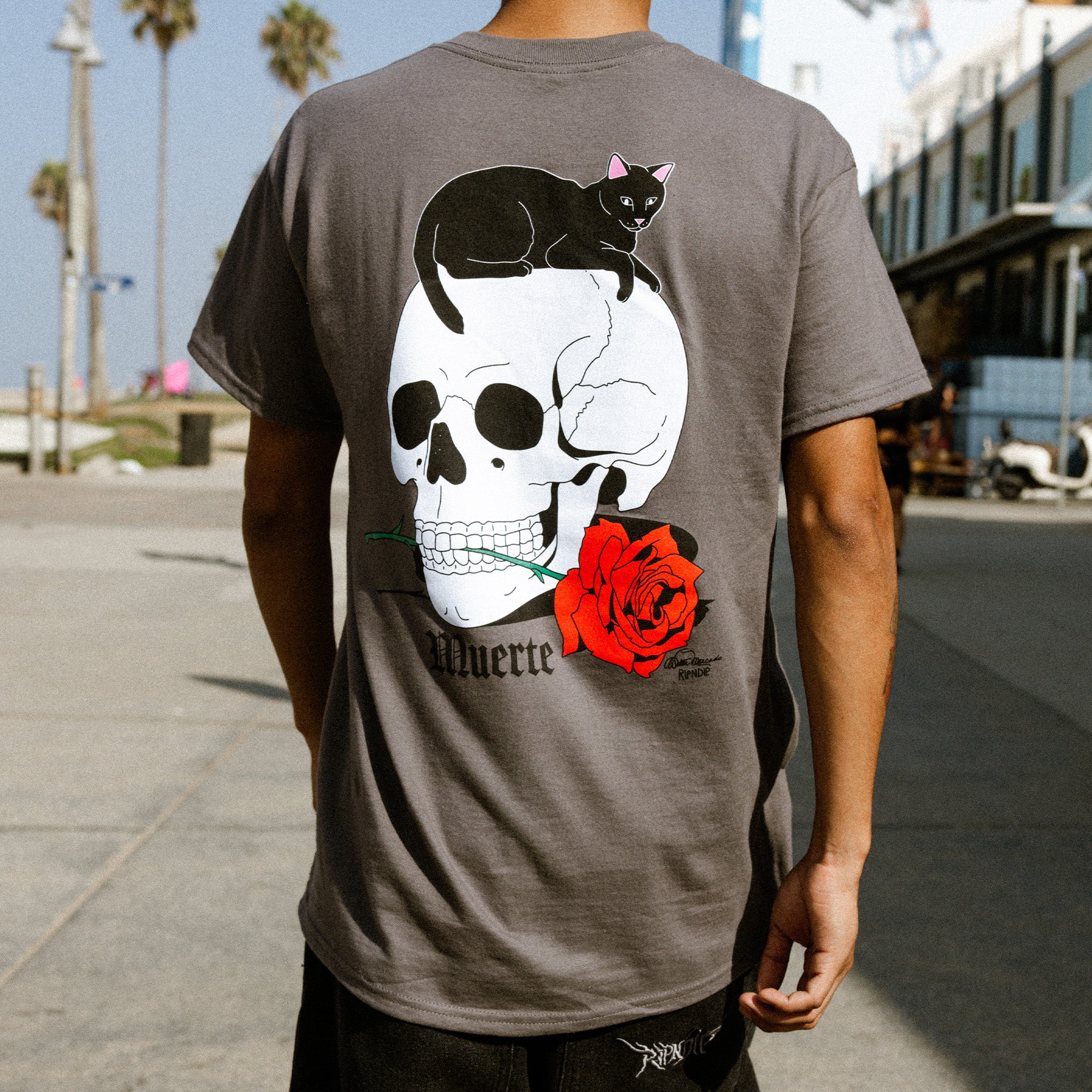  Muerte Tee (Charcoal)、mySite、merchandisen